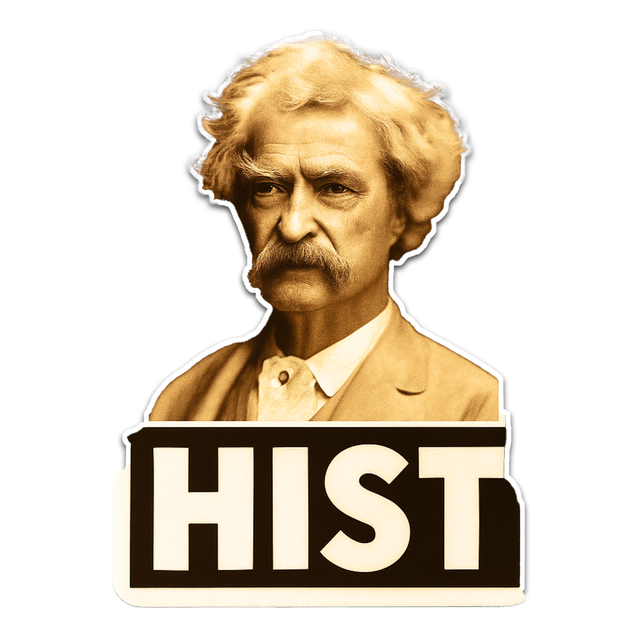 Hist Old Man Sticker - Aesthetic Vinyl Sticker – Waterproof Quote Decal Sticker for Laptop, Water Bo