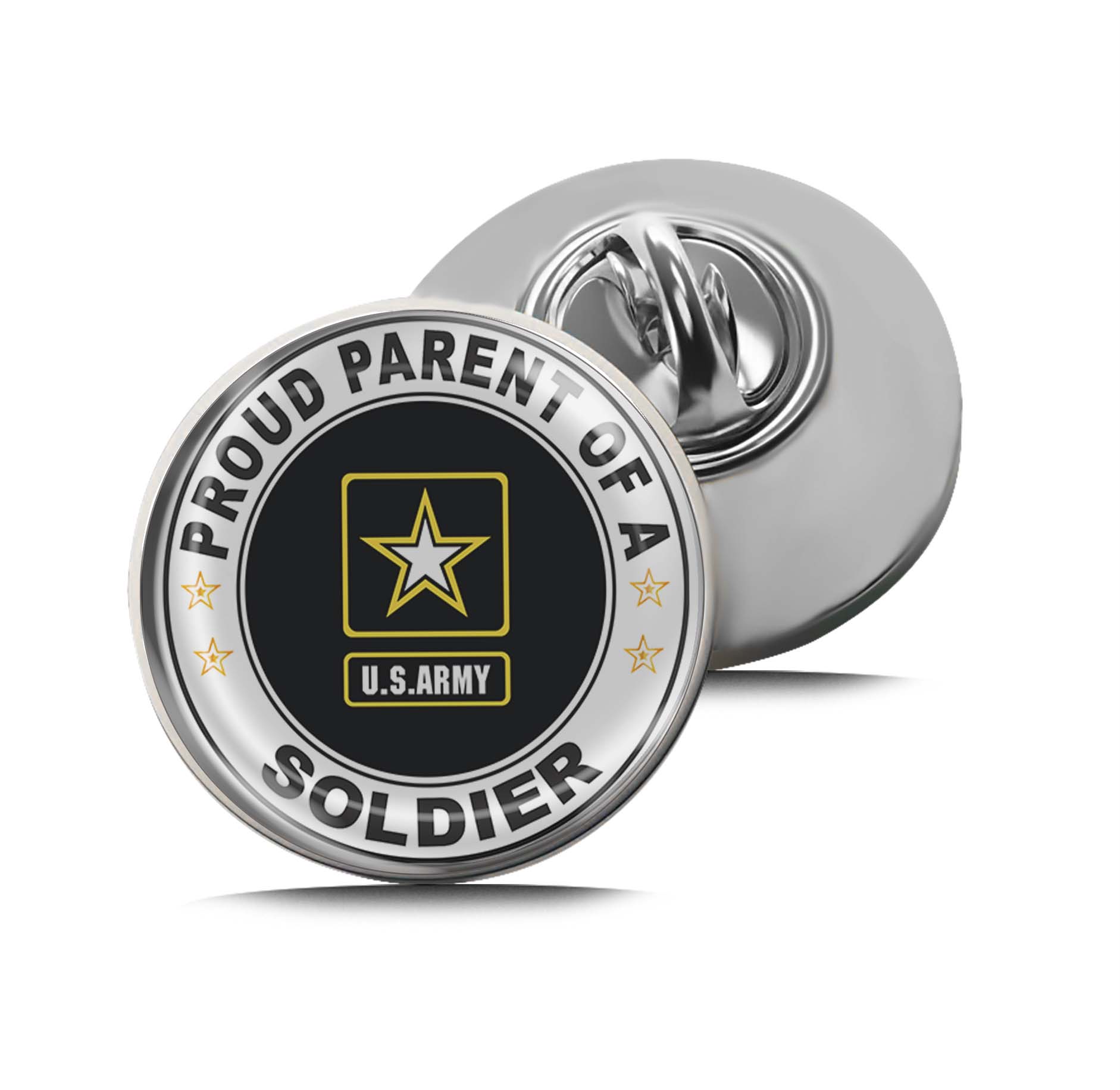 Proud Parent of a Soldier U.S. Army Limited Edition Lapel Pin Exclusive Metal Brooch Badge Accessories For Backpack, Clothes, Hats | Cute Gifts and Collectibles