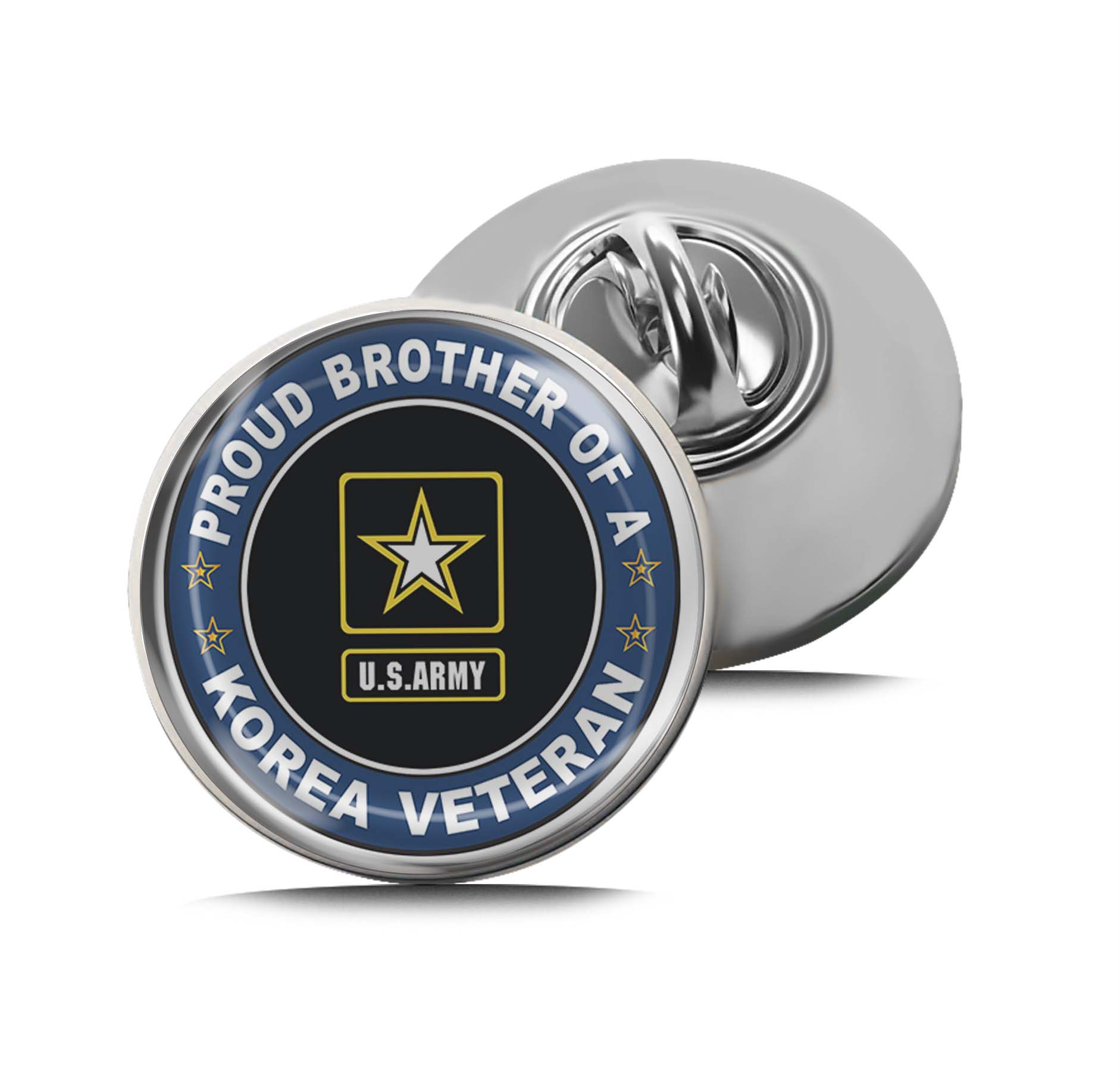 U.S. Army Proud Daughter of a Korea Veteran Limited Edition Lapel Pin Exclusive Metal Brooch Badge Accessories For Backpack, Clothes, Hats | Cute Gifts and Collectibles