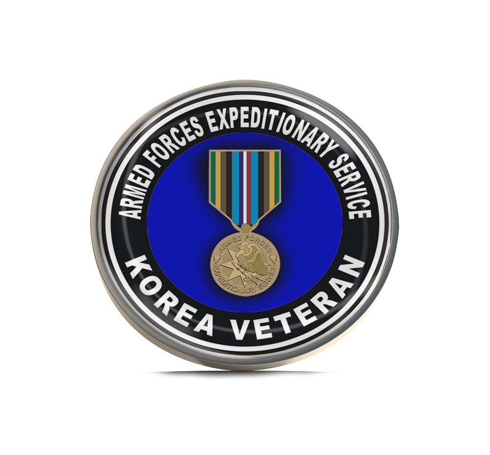 Armed Forces Expeditionary Medal korea Limited Edition Lapel Pin Exclusive Metal Brooch Badge Accessories For Backpack, Clothes, Hats | Cute Gifts and Collectibles
