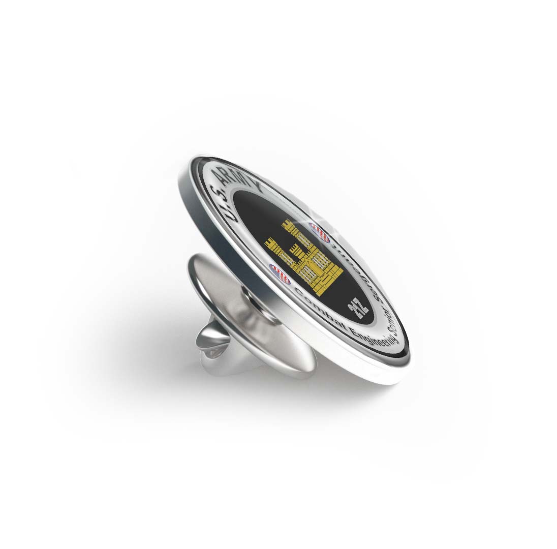 U.S. Army MOS 21Z Combat Engineering Senior Sergeant Limited Edition Lapel Pin Exclusive Metal Brooch Badge Accessories For Backpack, Clothes, Hats | Cute Gifts and Collectibles