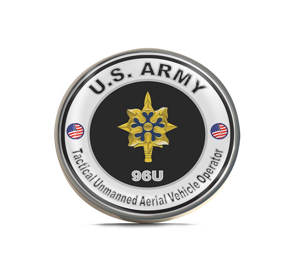 U.S. Army MOS 96U Tactical Unmanned Aerial Vehicle Operator Limited Edition Lapel Pin Exclusive Metal Brooch Badge Accessories For Backpack, Clothes, Hats | Cute Gifts and Collectibles