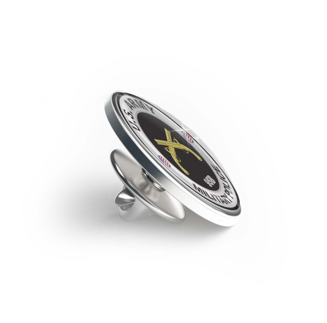 U.S. Army MOS 95B Military Police Limited Edition Lapel Pin Exclusive Metal Brooch Badge Accessories For Backpack, Clothes, Hats | Cute Gifts and Collectibles