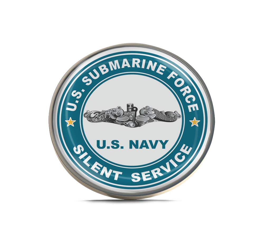 U.S. Submarine Force Silent Service Limited Edition Lapel Pin Exclusive Metal Brooch Badge Accessories For Backpack, Clothes, Hats | Cute Gifts and Collectibles