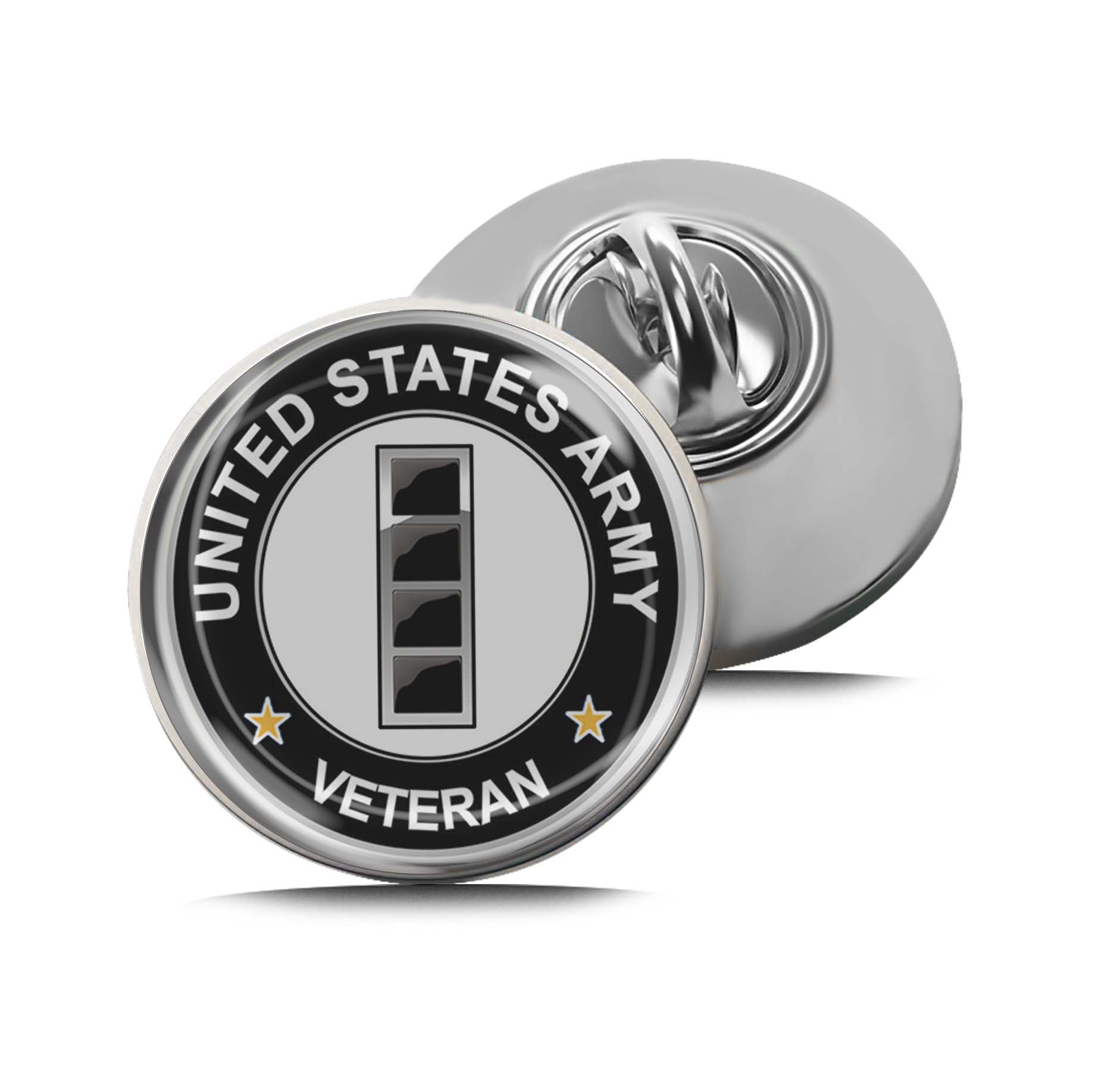 U.S. Army Chief Warrant Officer 4 Veteran Limited Edition Lapel Pin Exclusive Metal Brooch Badge Accessories For Backpack, Clothes, Hats | Cute Gifts and Collectibles