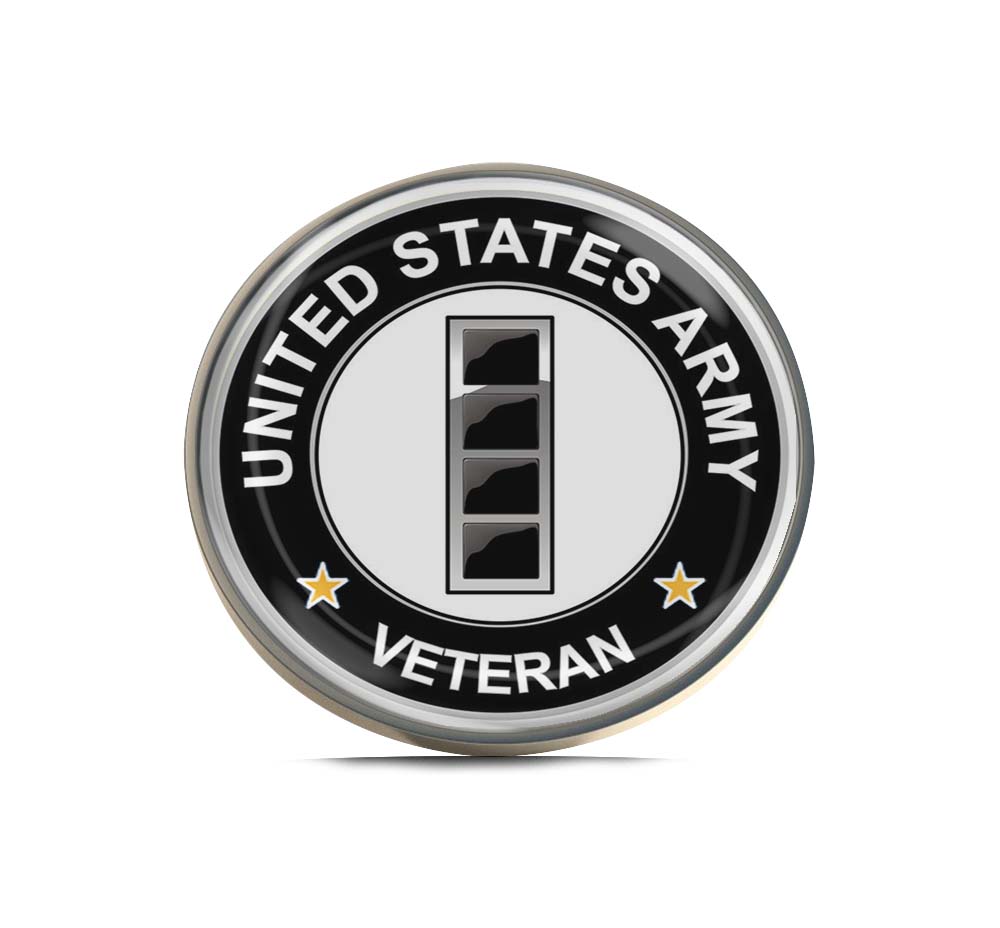 U.S. Army Chief Warrant Officer 4 Veteran Limited Edition Lapel Pin Exclusive Metal Brooch Badge Accessories For Backpack, Clothes, Hats | Cute Gifts and Collectibles