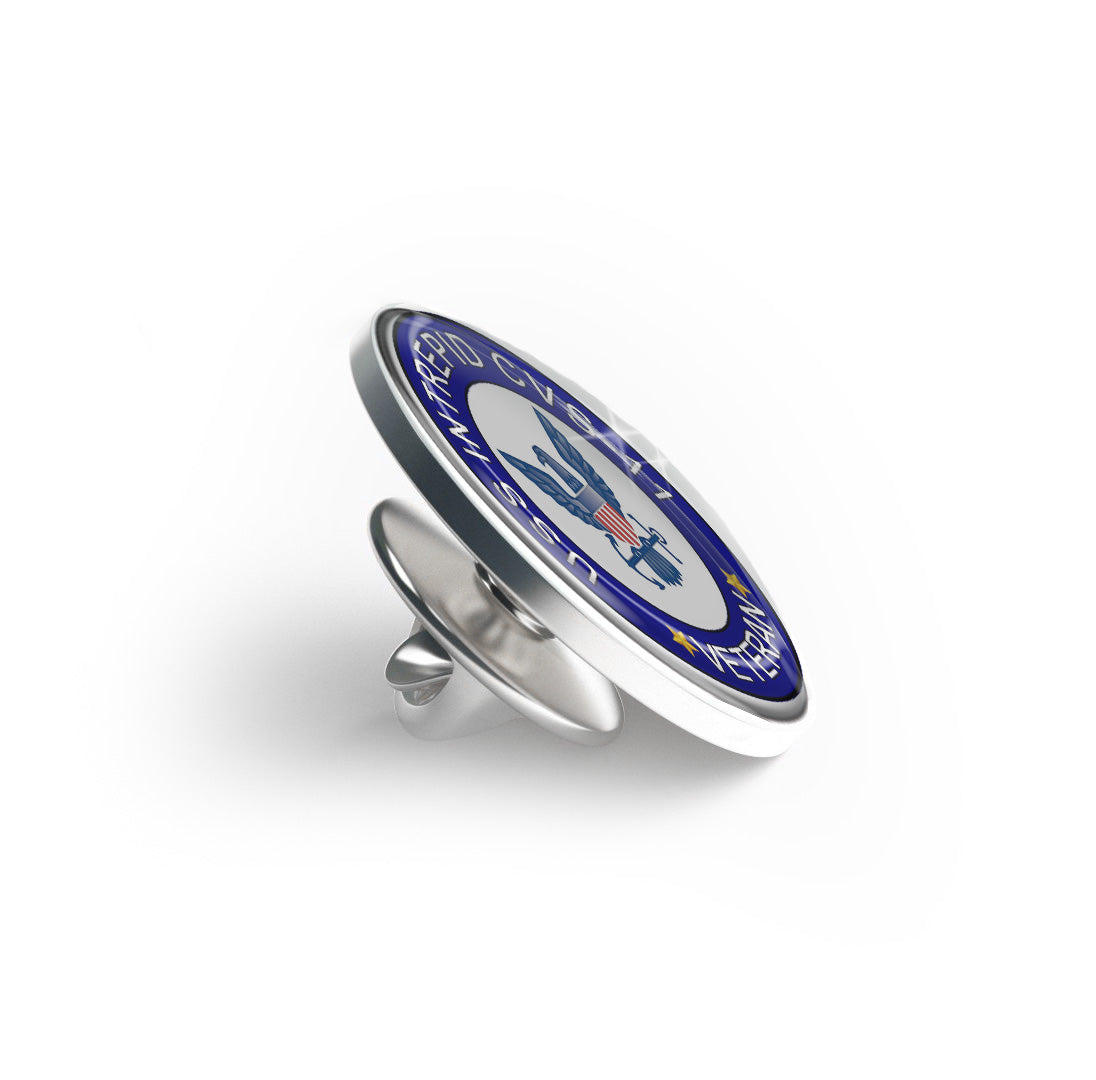 USS Intrepid CVS-11 Veteran Limited Edition Lapel Pin Exclusive Metal Brooch Badge Accessories For Backpack, Clothes, Hats | Cute Gifts and Collectibles