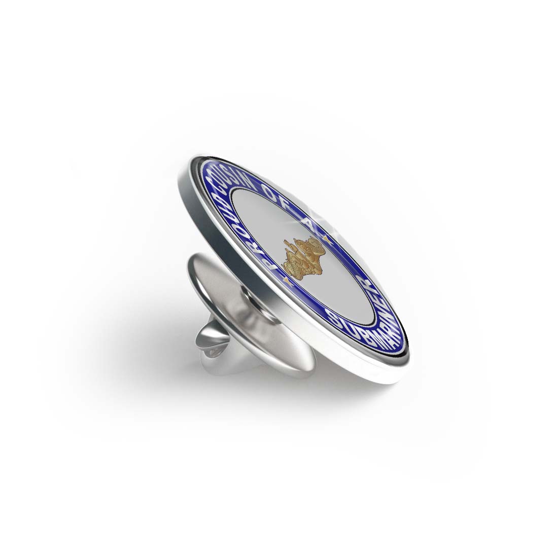 Proud Cousin of a Submariner Gold Dolphins Limited Edition Lapel Pin Exclusive Metal Brooch Badge Accessories For Backpack, Clothes, Hats | Cute Gifts and Collectibles
