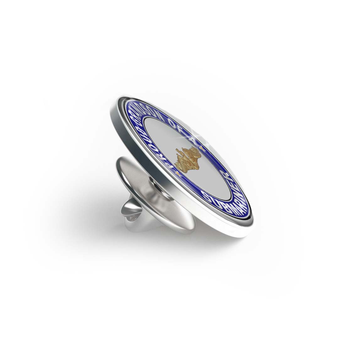 Proud GrandSon of a Submariner Gold Dolphins Limited Edition Lapel Pin Exclusive Metal Brooch Badge Accessories For Backpack, Clothes, Hats | Cute Gifts and Collectibles