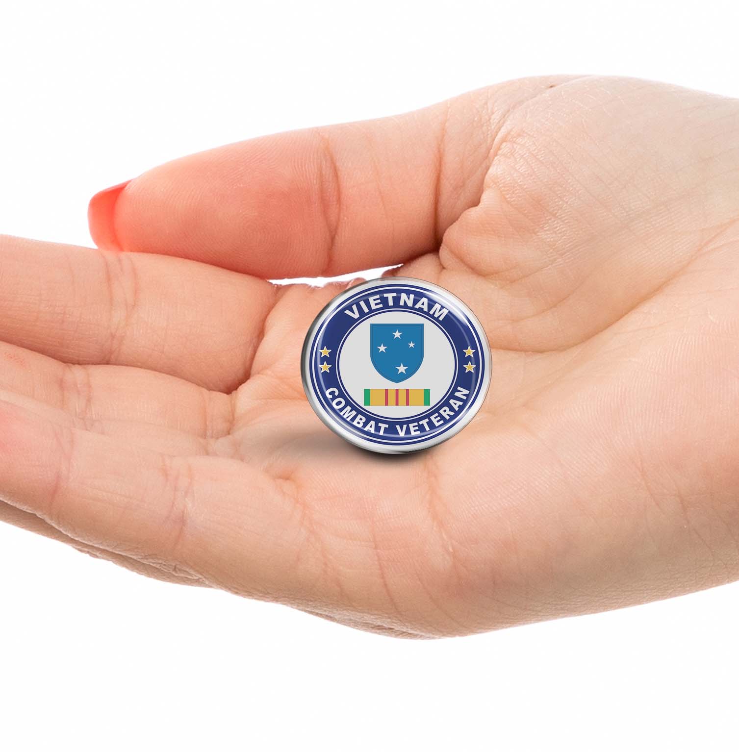 23rd Infantry ( Americal ) Division Vietnam Combat Veteran Limited Edition Lapel Pin Exclusive Metal Brooch Badge Accessories For Backpack, Clothes, Hats | Cute Gifts and Collectibles