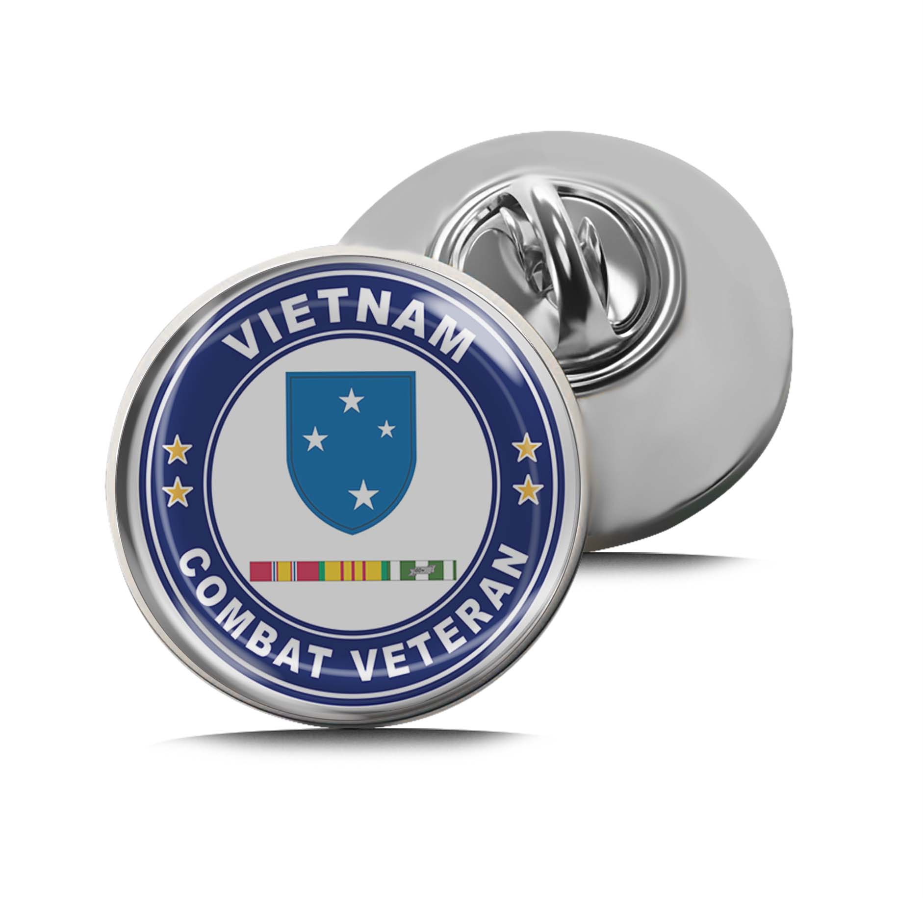 23rd Infantry Division Vietnam Combat Veteran Limited Edition Lapel Pin Exclusive Metal Brooch Badge Accessories For Backpack, Clothes, Hats | Cute Gifts and Collectibles