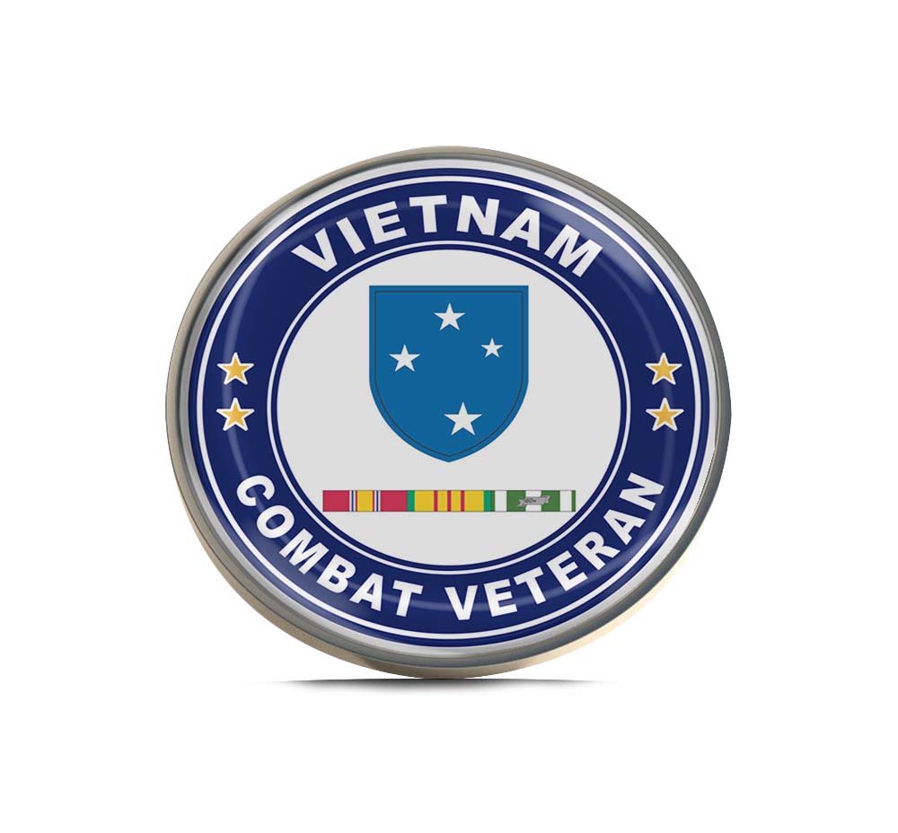 23rd Infantry Division Vietnam Combat Veteran Limited Edition Lapel Pin Exclusive Metal Brooch Badge Accessories For Backpack, Clothes, Hats | Cute Gifts and Collectibles