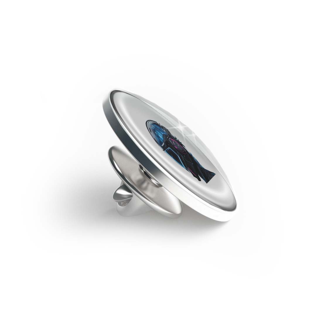 Cyberpunk Helmet Limited Edition Lapel Pin Exclusive Metal Brooch Badge Accessories For Backpack, Clothes, Hats | Cute Gifts and Collectibles