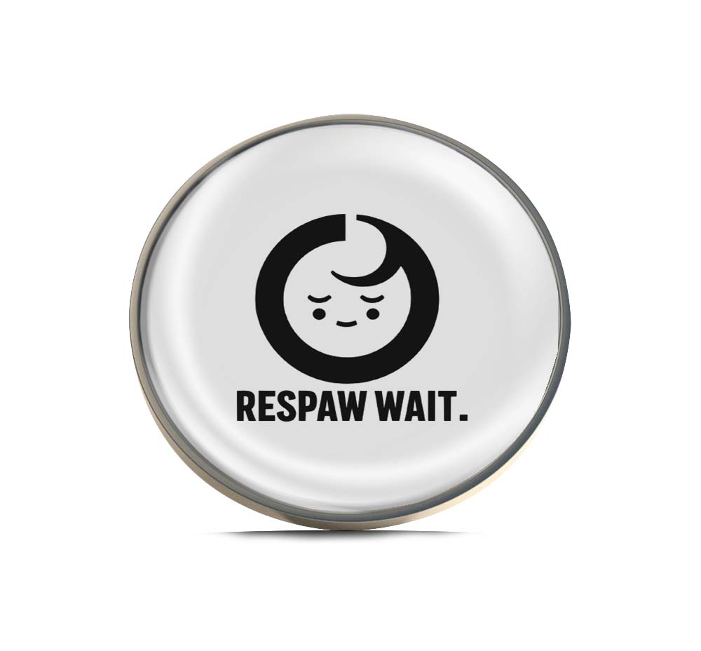 Respawn wait Baby Face Limited Edition Lapel Pin Exclusive Metal Brooch Badge Accessories For Backpack, Clothes, Hats | Cute Gifts and Collectibles