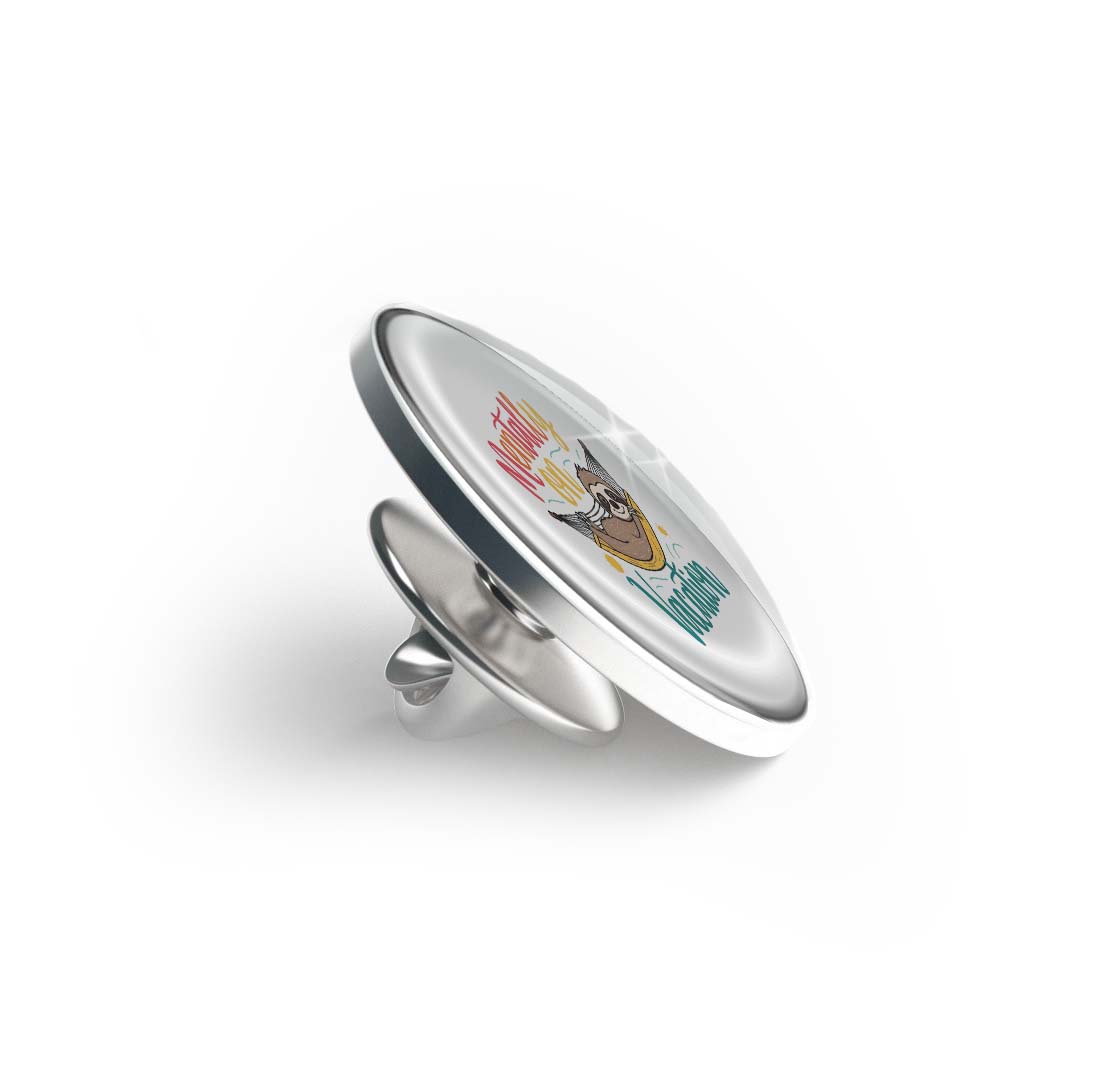 Mentally on Vacation Sloth Limited Edition Lapel Pin Exclusive Metal Brooch Badge Accessories For Backpack, Clothes, Hats | Cute Gifts and Collectibles