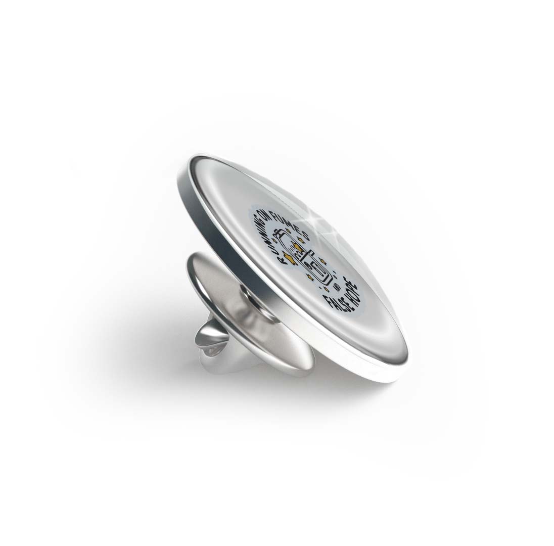 Running on Fumes and False Hope Limited Edition Lapel Pin Exclusive Metal Brooch Badge Accessories For Backpack, Clothes, Hats | Cute Gifts and Collectibles