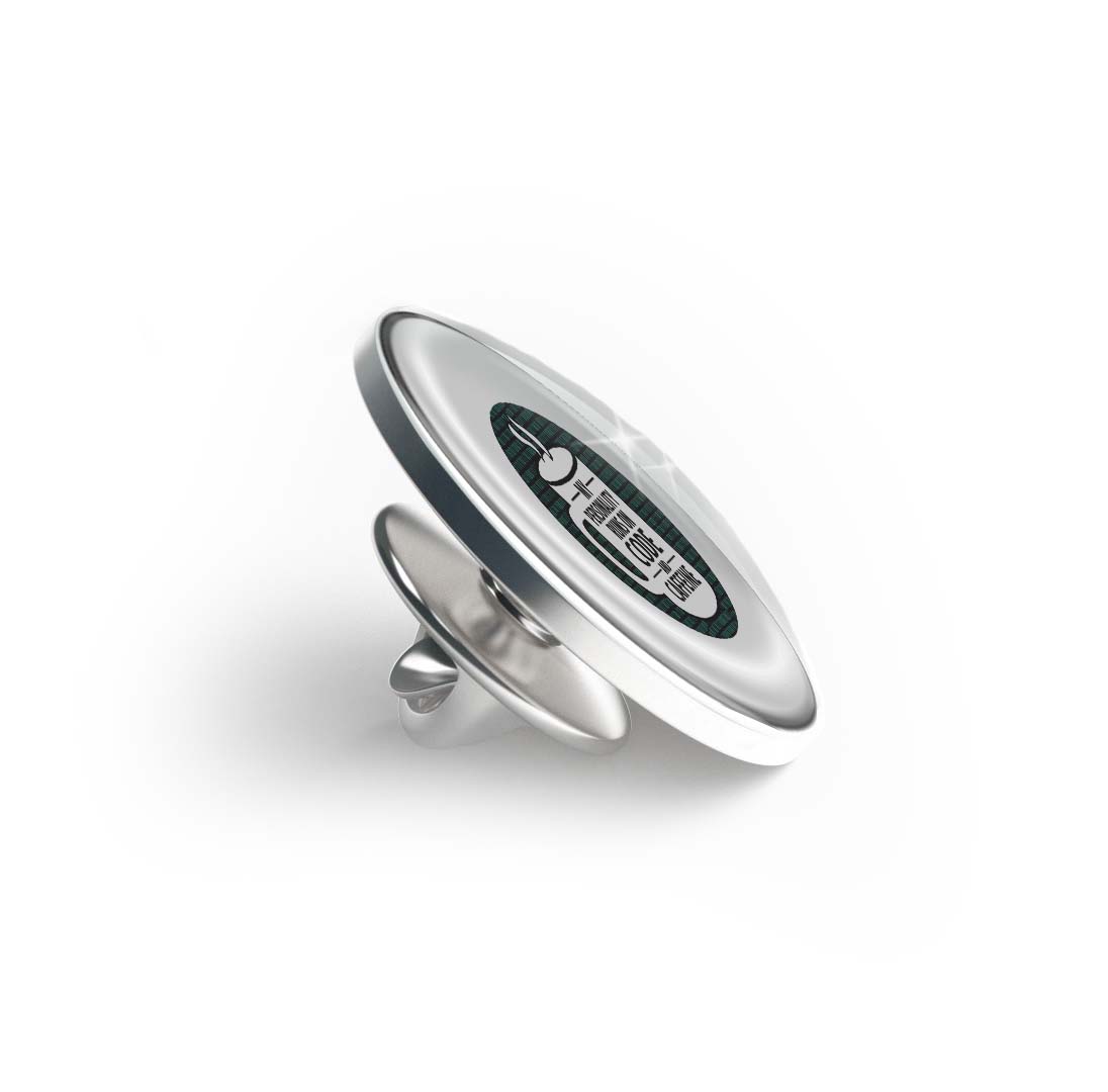 My Personality Runs on Code and Caffeine Limited Edition Lapel Pin Exclusive Metal Brooch Badge Accessories For Backpack, Clothes, Hats | Cute Gifts and Collectibles