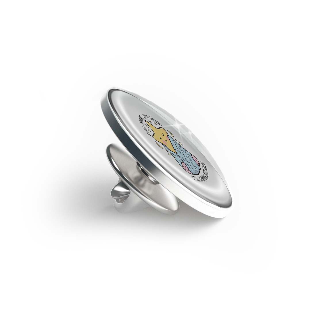 Still Shining just Tired Limited Edition Lapel Pin Exclusive Metal Brooch Badge Accessories For Backpack, Clothes, Hats | Cute Gifts and Collectibles