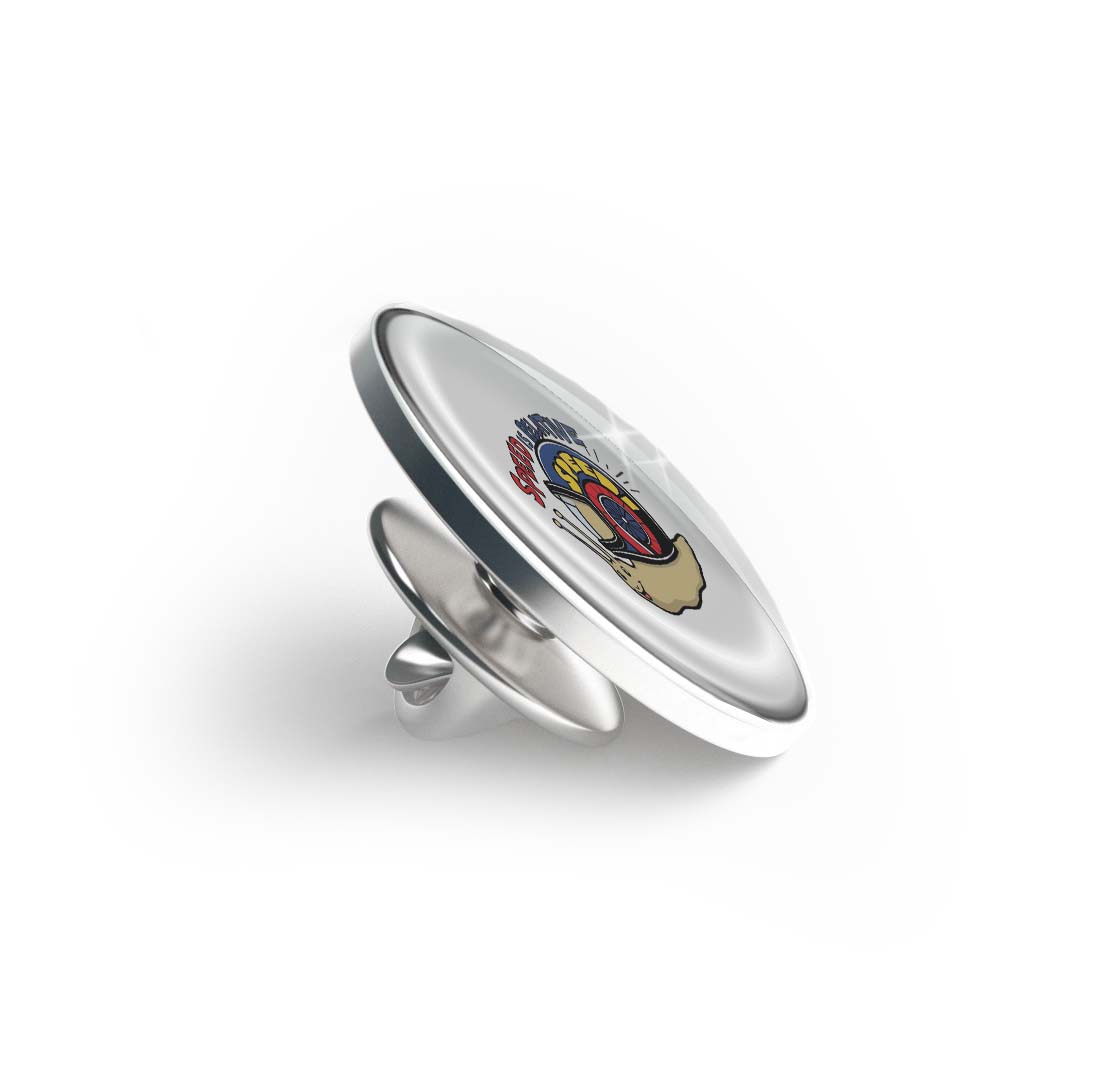 Speed Snail Limited Edition Lapel Pin Exclusive Metal Brooch Badge Accessories For Backpack, Clothes, Hats | Cute Gifts and Collectibles