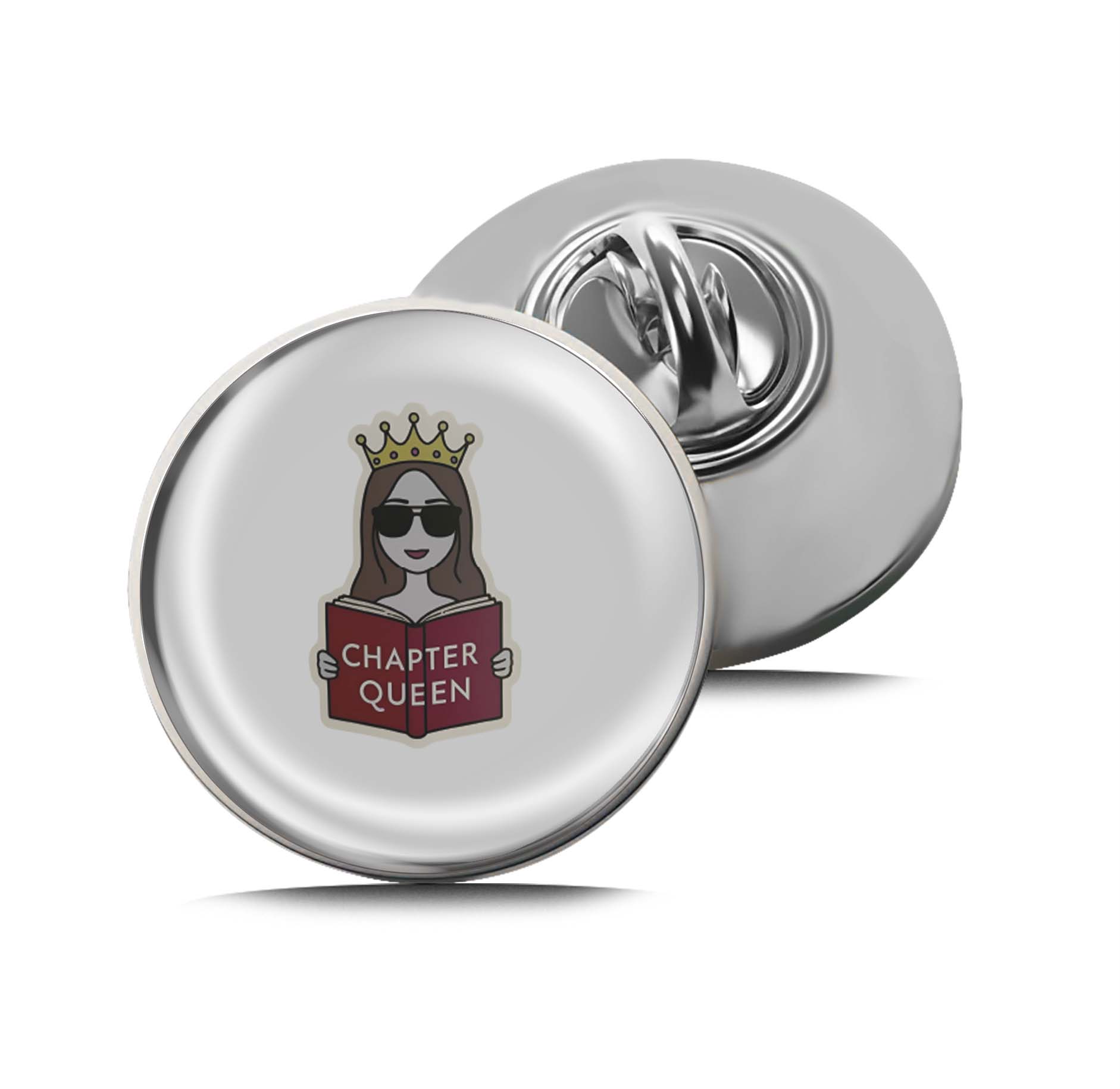Chapter Queen Limited Edition Lapel Pin Exclusive Metal Brooch Badge Accessories For Backpack, Clothes, Hats | Cute Gifts and Collectibles