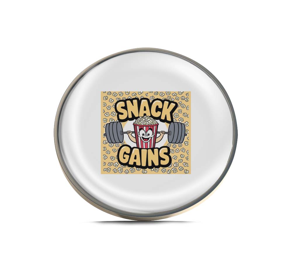 Snack Gains Limited Edition Lapel Pin Exclusive Metal Brooch Badge Accessories For Backpack, Clothes, Hats | Cute Gifts and Collectibles