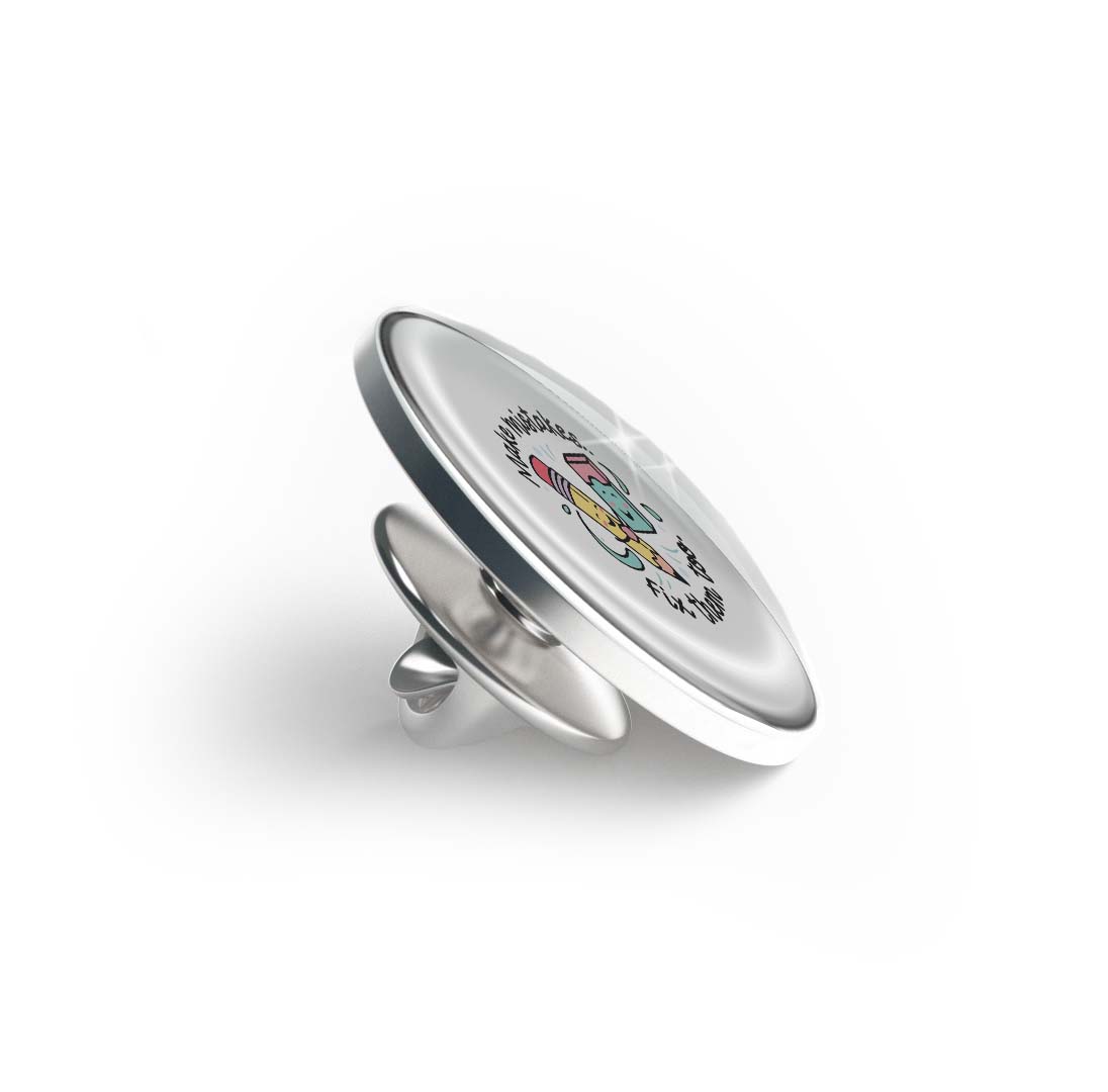 Make Mistakes, Fix Them Too Pencil & Eraser Limited Edition Lapel Pin Exclusive Metal Brooch Badge Accessories For Backpack, Clothes, Hats | Cute Gifts and Collectibles