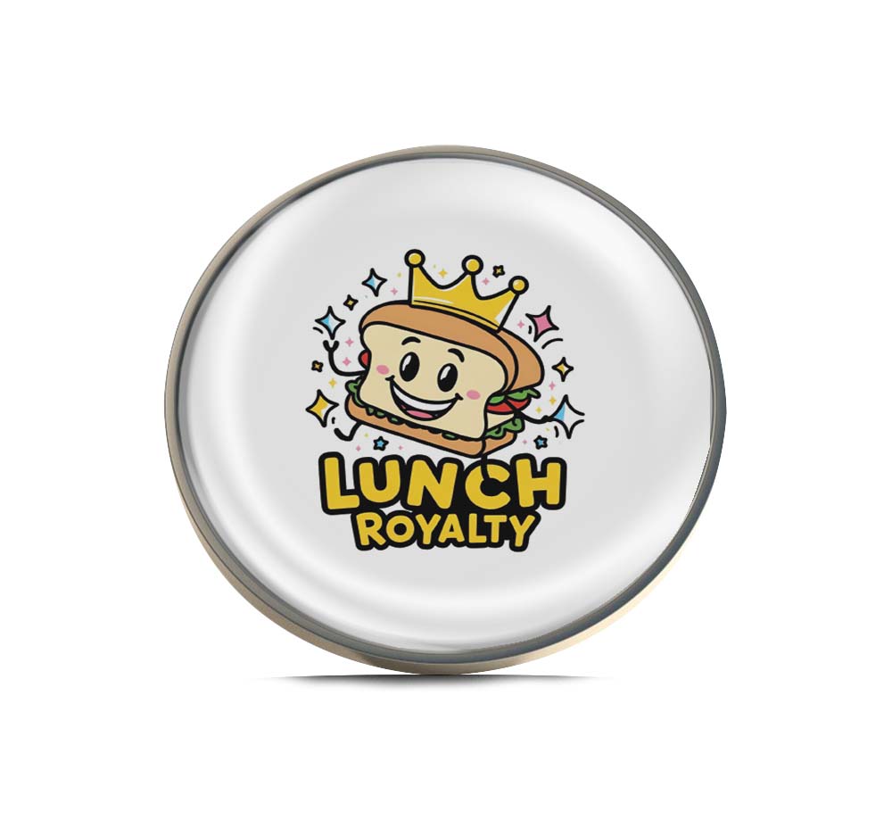 Lunch Royalty, Sandwich Limited Edition Lapel Pin Exclusive Metal Brooch Badge Accessories For Backpack, Clothes, Hats | Cute Gifts and Collectibles