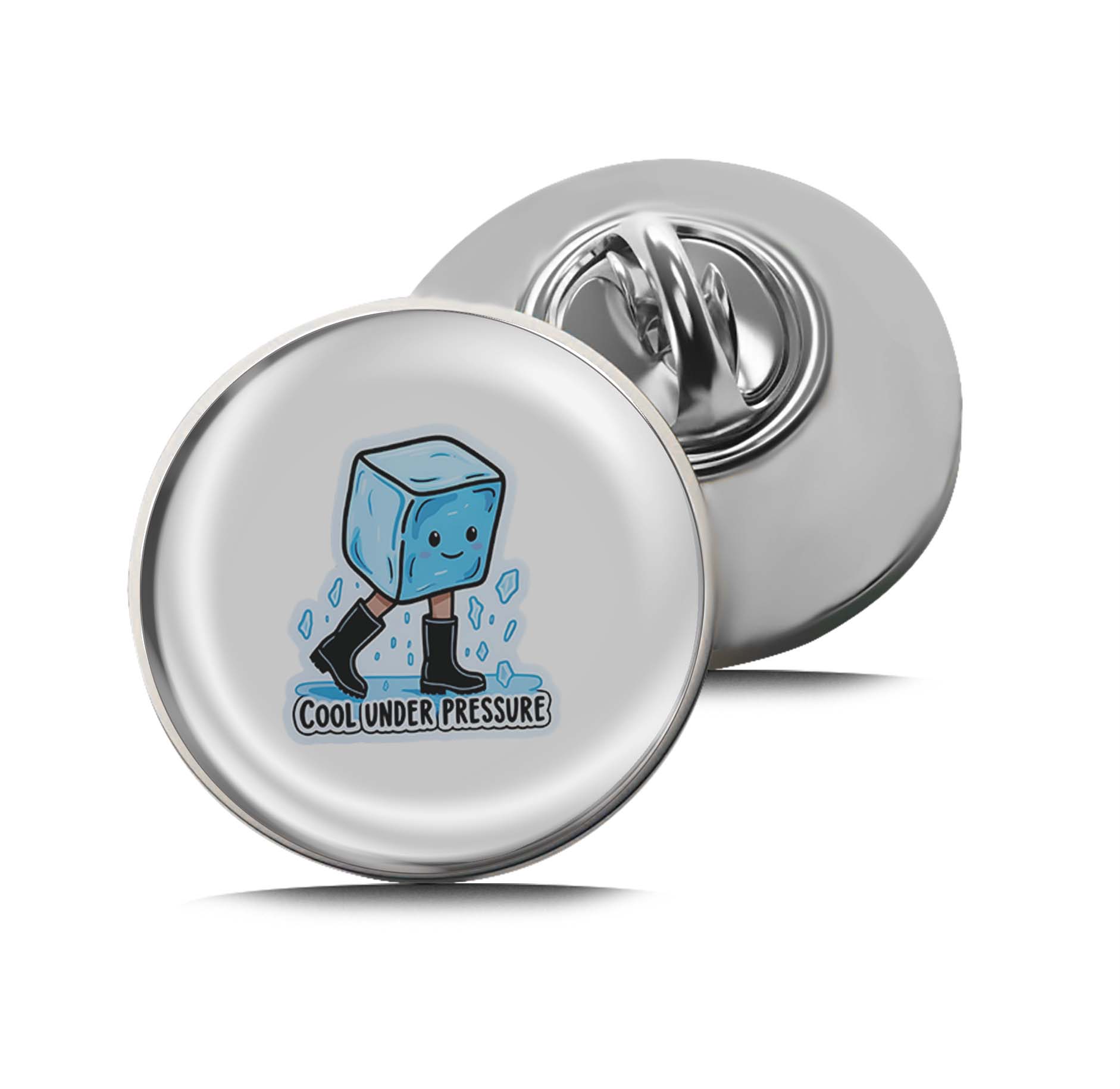 Cool Under Pressure Limited Edition Lapel Pin Exclusive Metal Brooch Badge Accessories For Backpack, Clothes, Hats | Cute Gifts and Collectibles