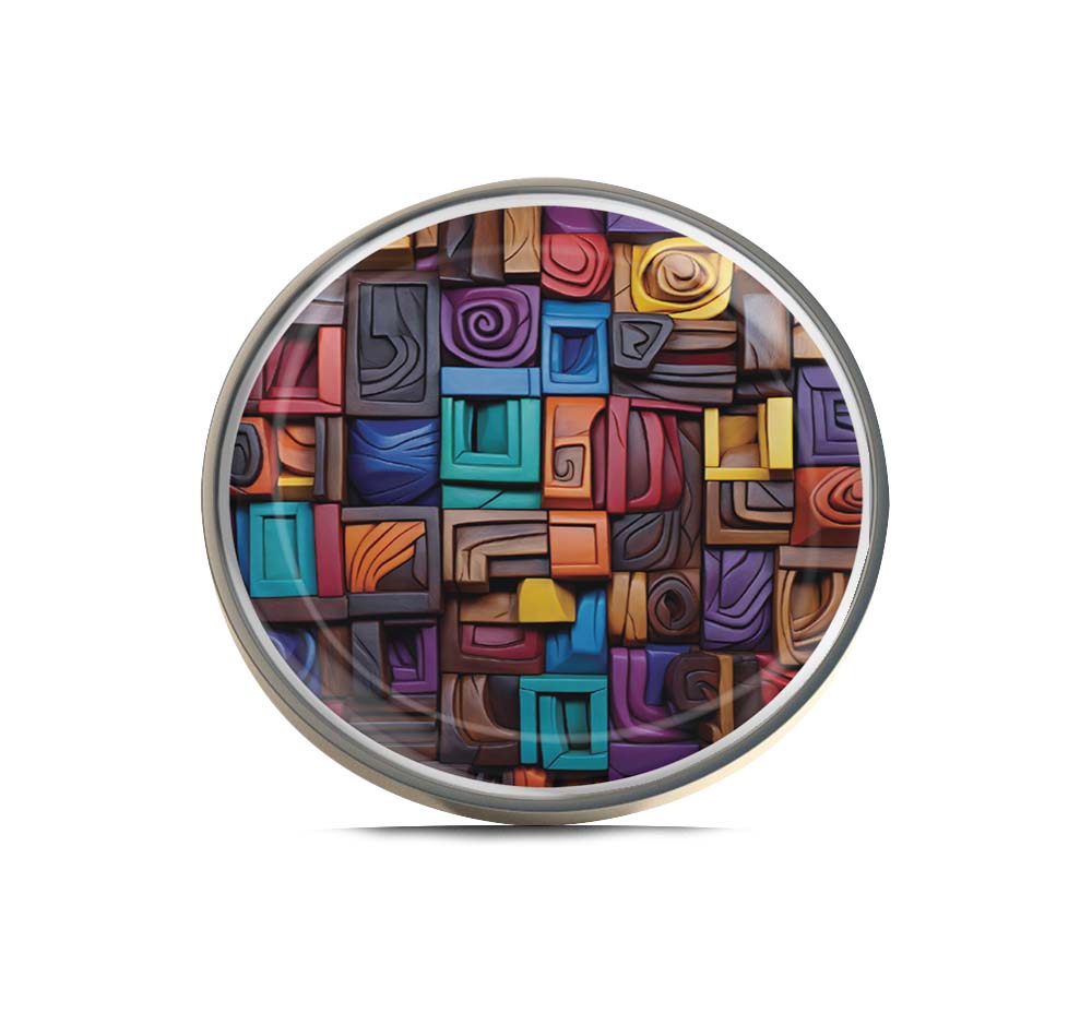 Textured Tiles Limited Edition Lapel Pin Exclusive Metal Brooch Badge Accessories For Backpack, Clothes, Hats | Cute Gifts and Collectibles
