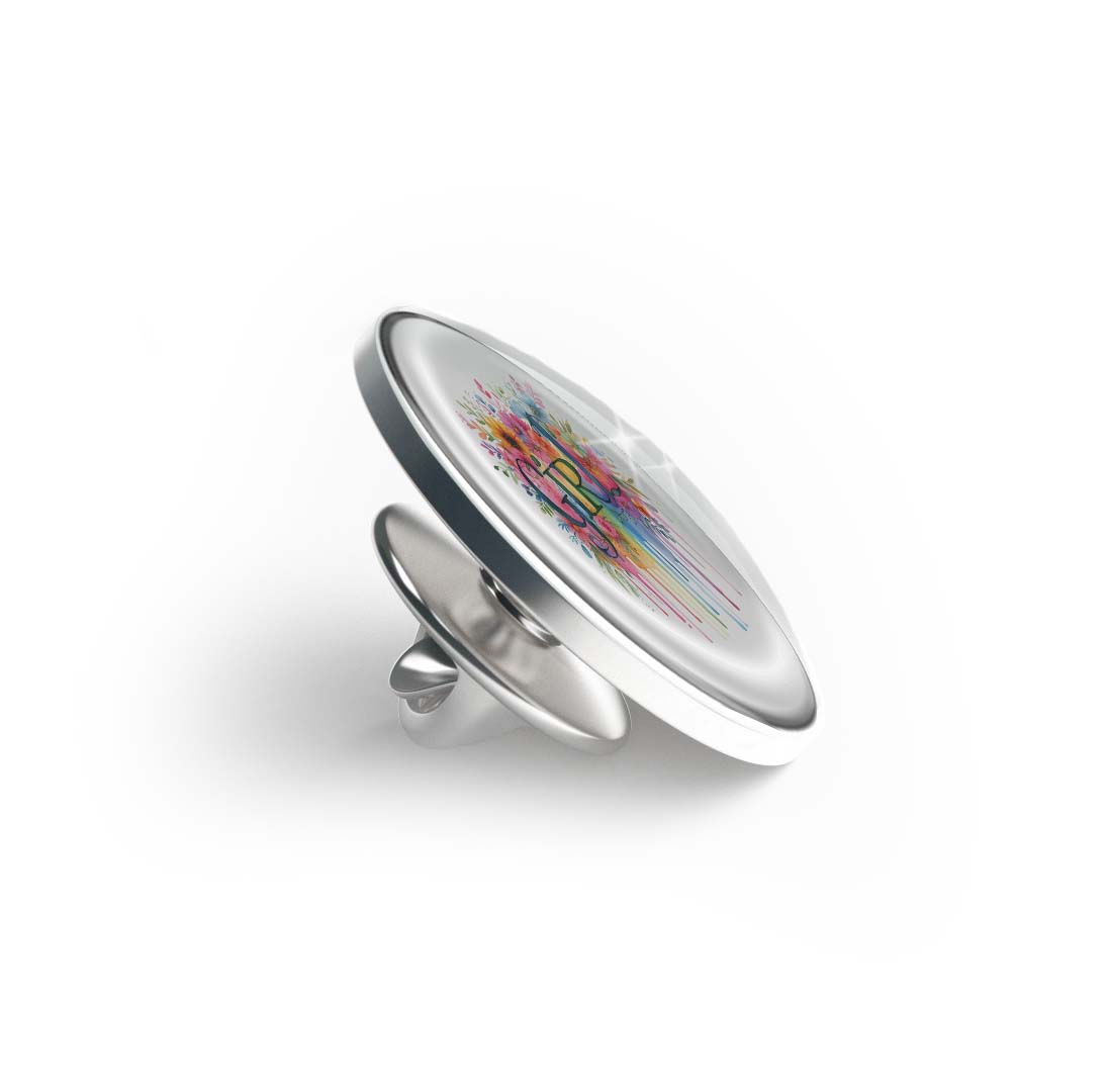 Floral Girl Limited Edition Lapel Pin Exclusive Metal Brooch Badge Accessories For Backpack, Clothes, Hats | Cute Gifts and Collectibles