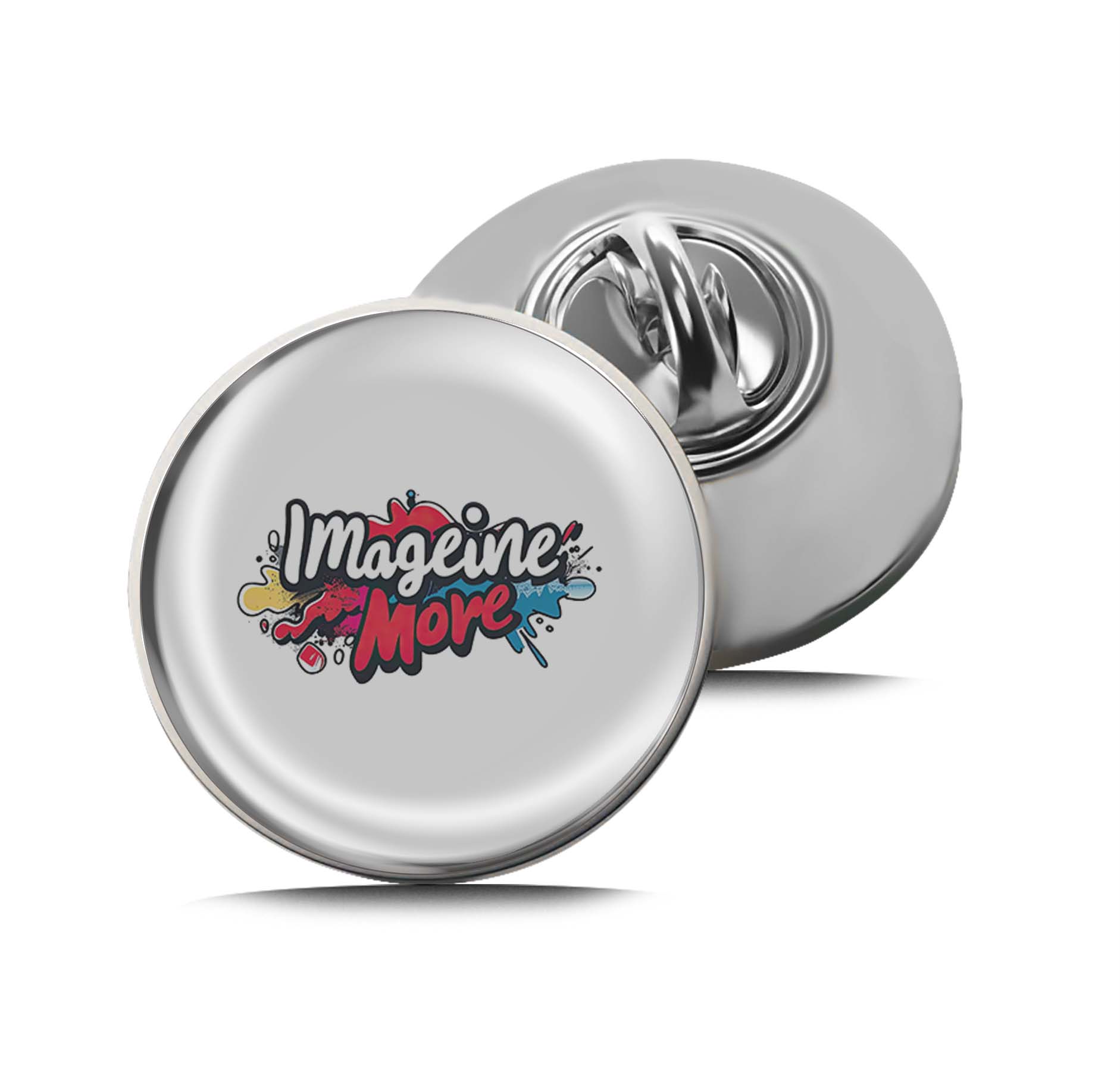 Imagine More Limited Edition Lapel Pin Exclusive Metal Brooch Badge Accessories For Backpack, Clothes, Hats | Cute Gifts and Collectibles
