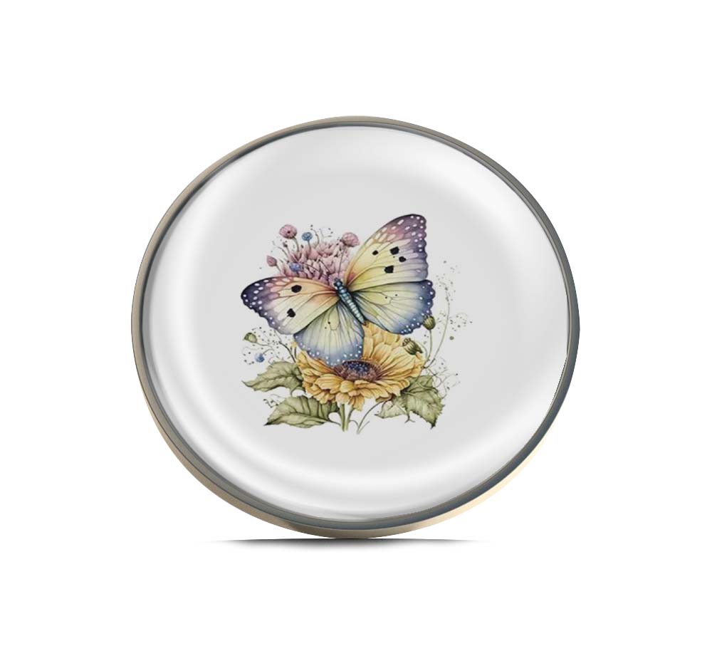 Watercolor butterfly Limited Edition Lapel Pin Exclusive Metal Brooch Badge Accessories For Backpack, Clothes, Hats | Cute Gifts and Collectibles