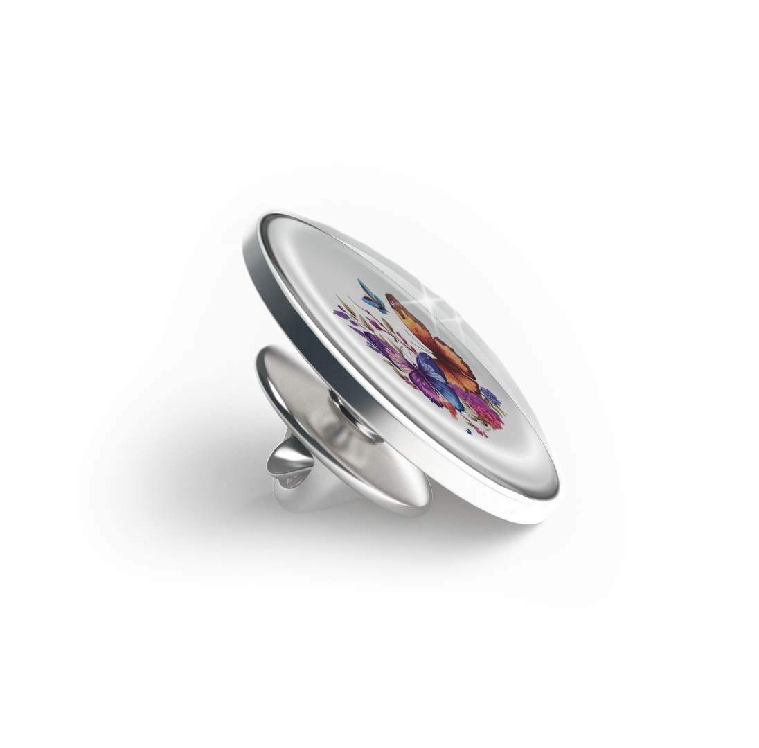 Colorful butterflies Limited Edition Lapel Pin Exclusive Metal Brooch Badge Accessories For Backpack, Clothes, Hats | Cute Gifts and Collectibles