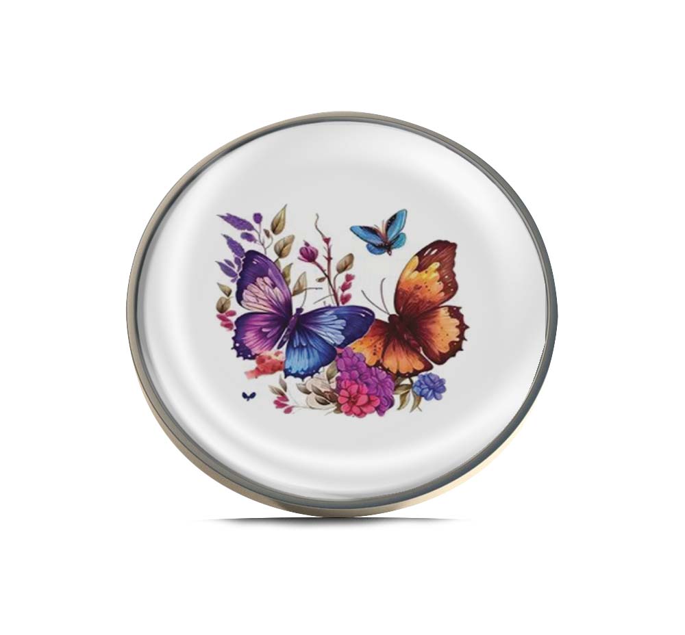 Colorful butterflies Limited Edition Lapel Pin Exclusive Metal Brooch Badge Accessories For Backpack, Clothes, Hats | Cute Gifts and Collectibles