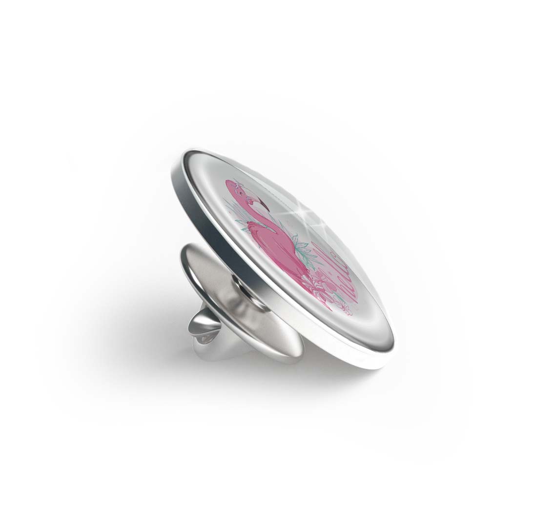 Flamingo Limited Edition Lapel Pin Exclusive Metal Brooch Badge Accessories For Backpack, Clothes, Hats | Cute Gifts and Collectibles