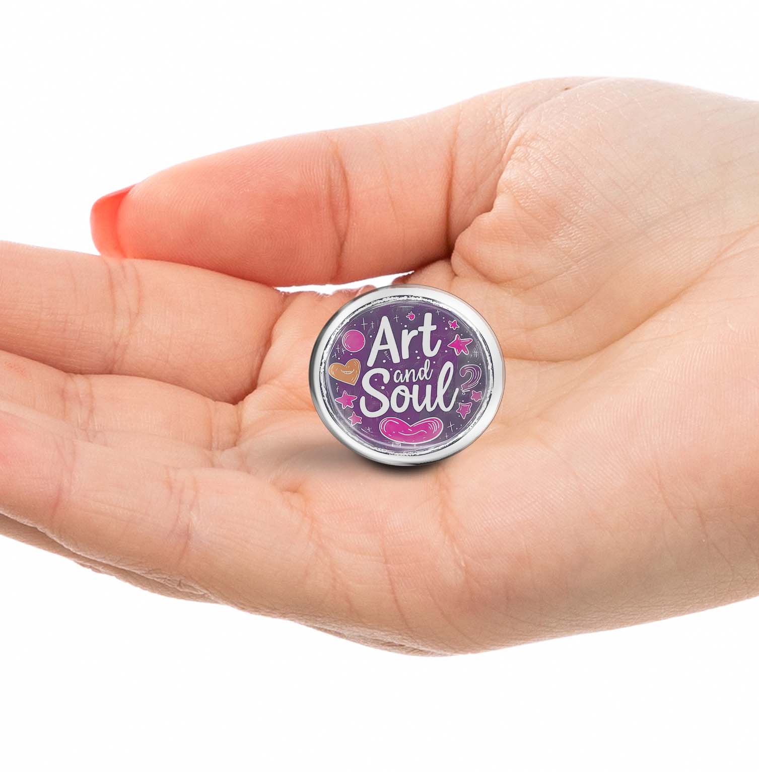 Art & Soul Limited Edition Lapel Pin Exclusive Metal Brooch Badge Accessories For Backpack, Clothes, Hats | Cute Gifts and Collectibles