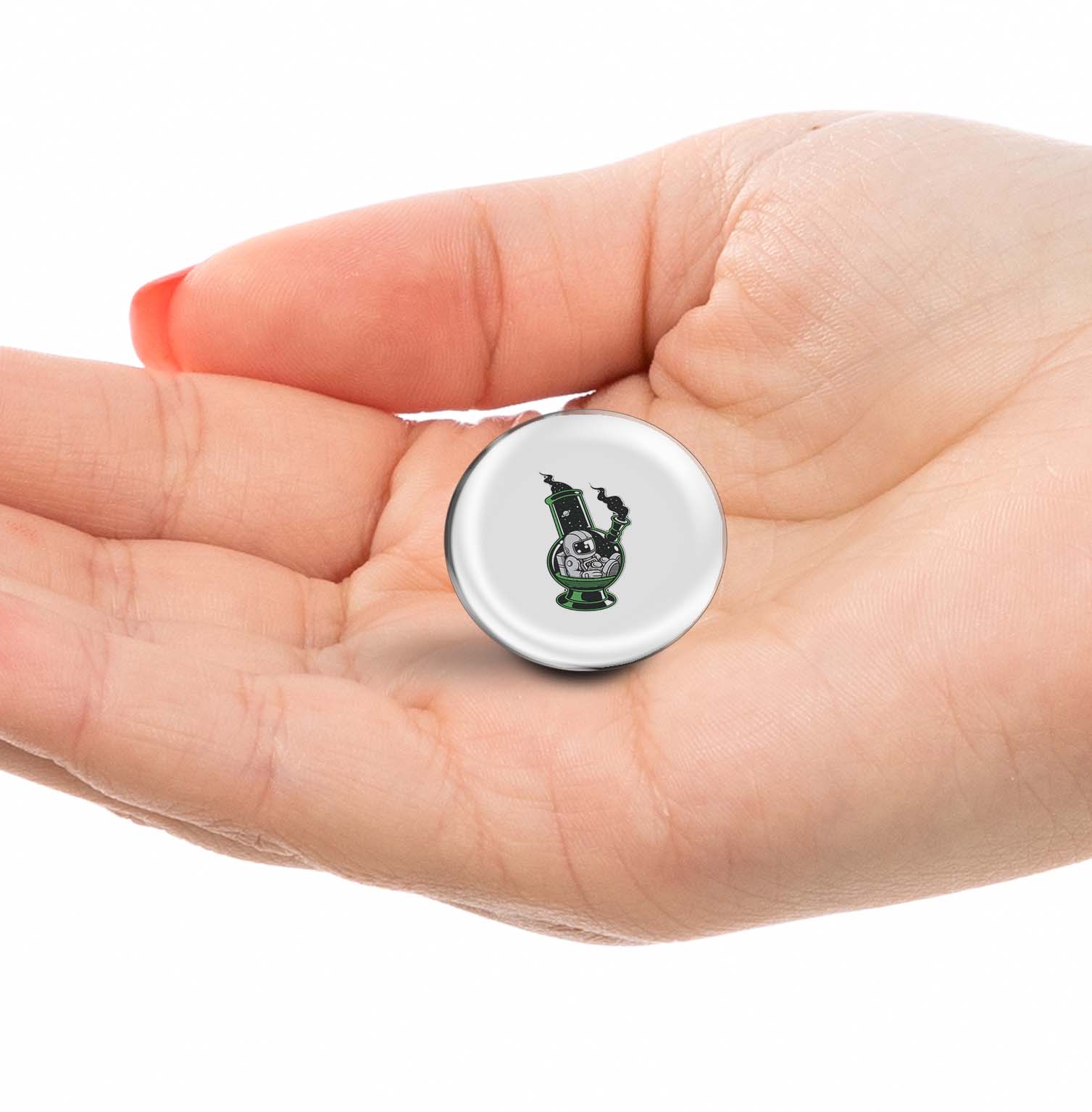 Cosmic Astronaut Bong Limited Edition Lapel Pin Exclusive Metal Brooch Badge Accessories For Backpack, Clothes, Hats | Cute Gifts and Collectibles