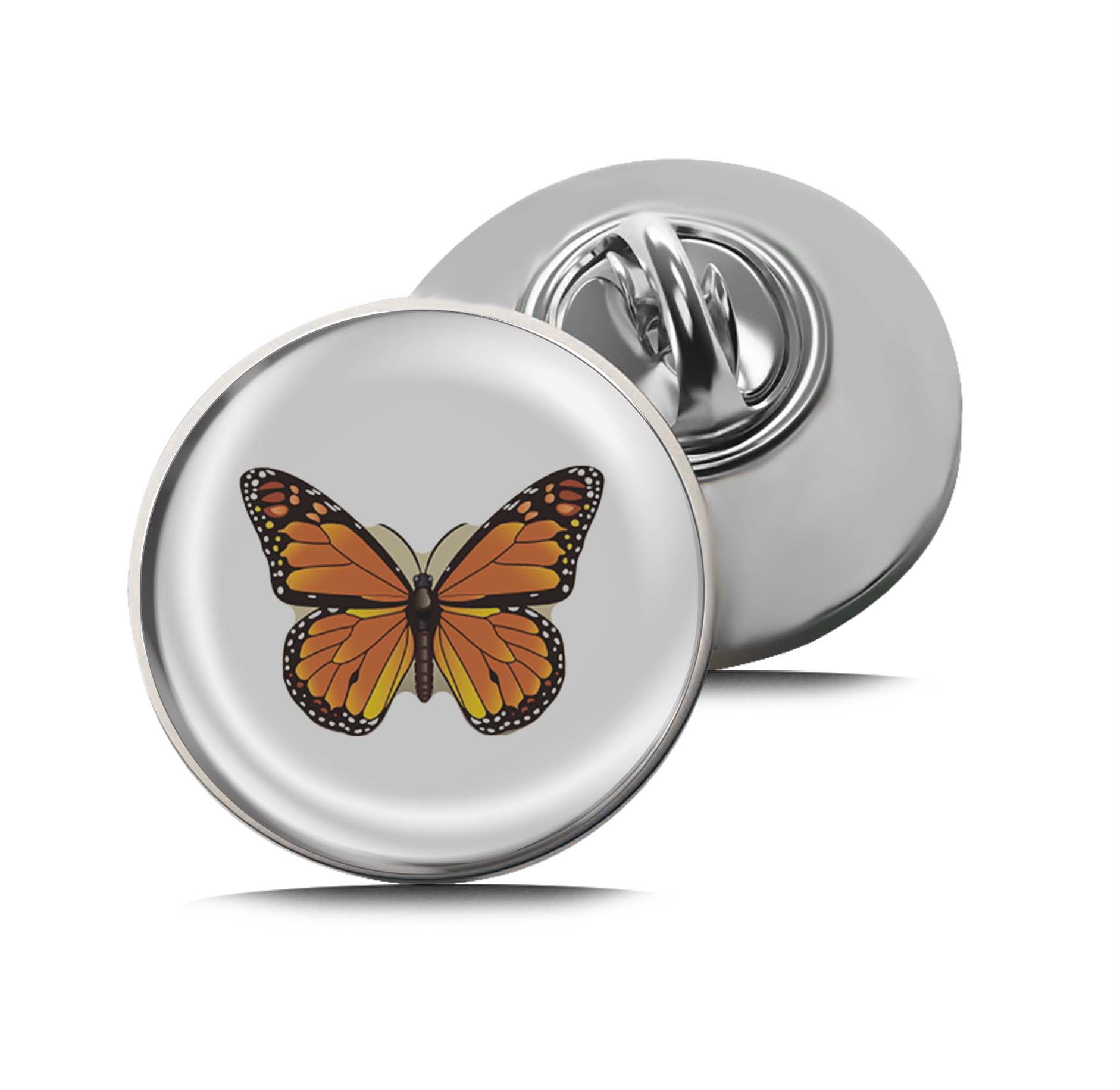 Monarch butterfly Limited Edition Lapel Pin Exclusive Metal Brooch Badge Accessories For Backpack, Clothes, Hats | Cute Gifts and Collectibles