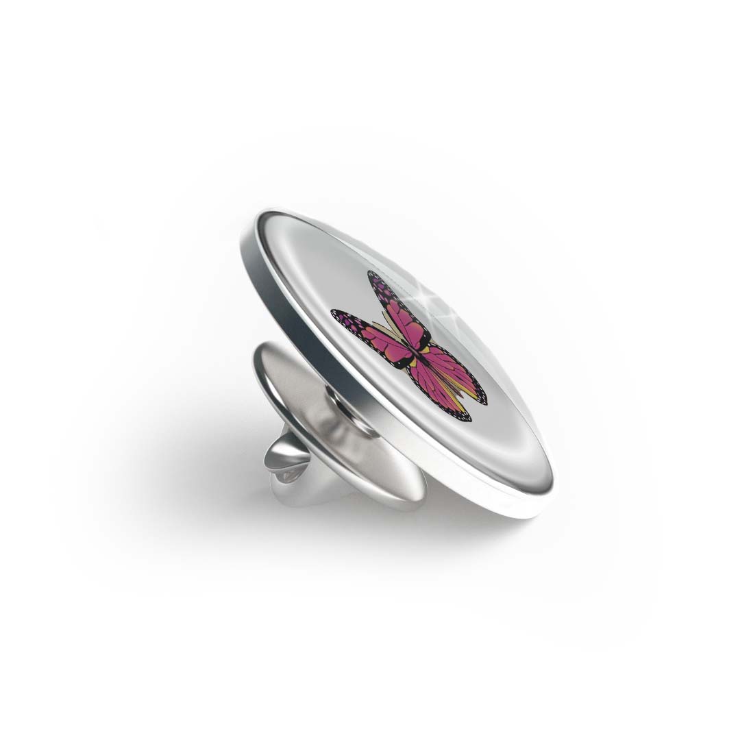 Lesbian Pride Butterfly Limited Edition Lapel Pin Exclusive Metal Brooch Badge Accessories For Backpack, Clothes, Hats | Cute Gifts and Collectibles