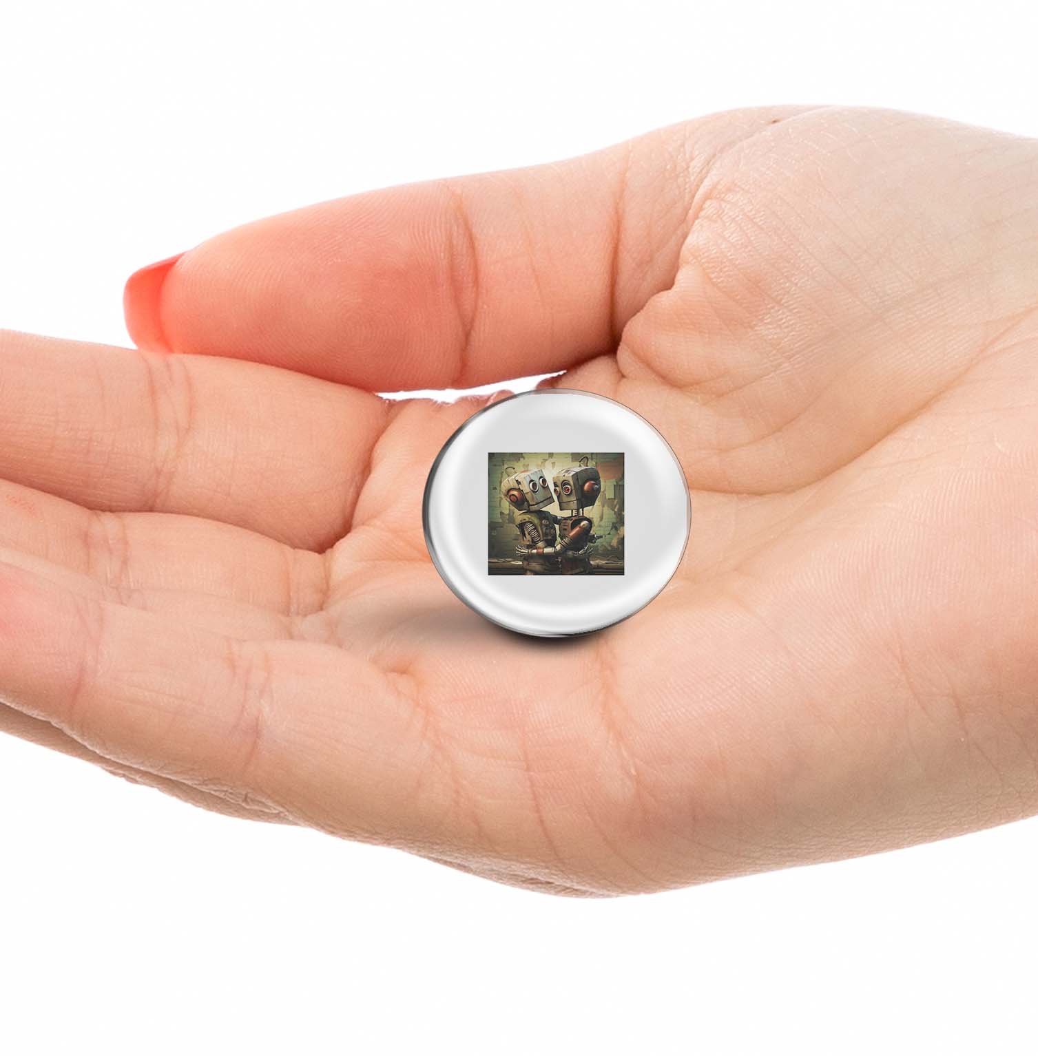 Cartoon Robot Limited Edition Lapel Pin Exclusive Metal Brooch Badge Accessories For Backpack, Clothes, Hats | Cute Gifts and Collectibles