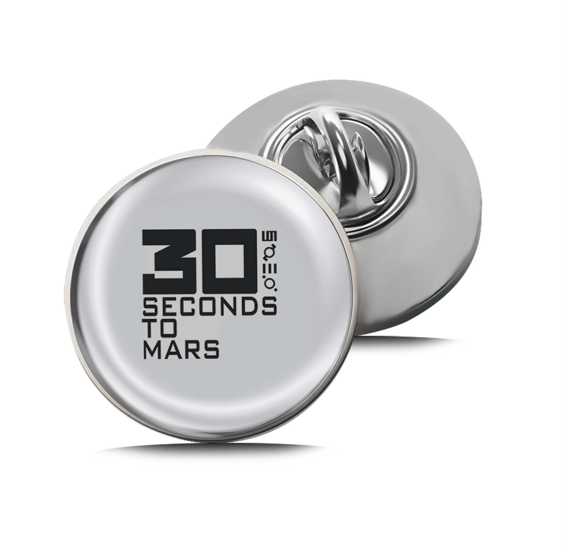 30 Seconds To Mars Limited Edition Lapel Pin Exclusive Metal Brooch Badge Accessories For Backpack, Clothes, Hats | Cute Gifts and Collectibles