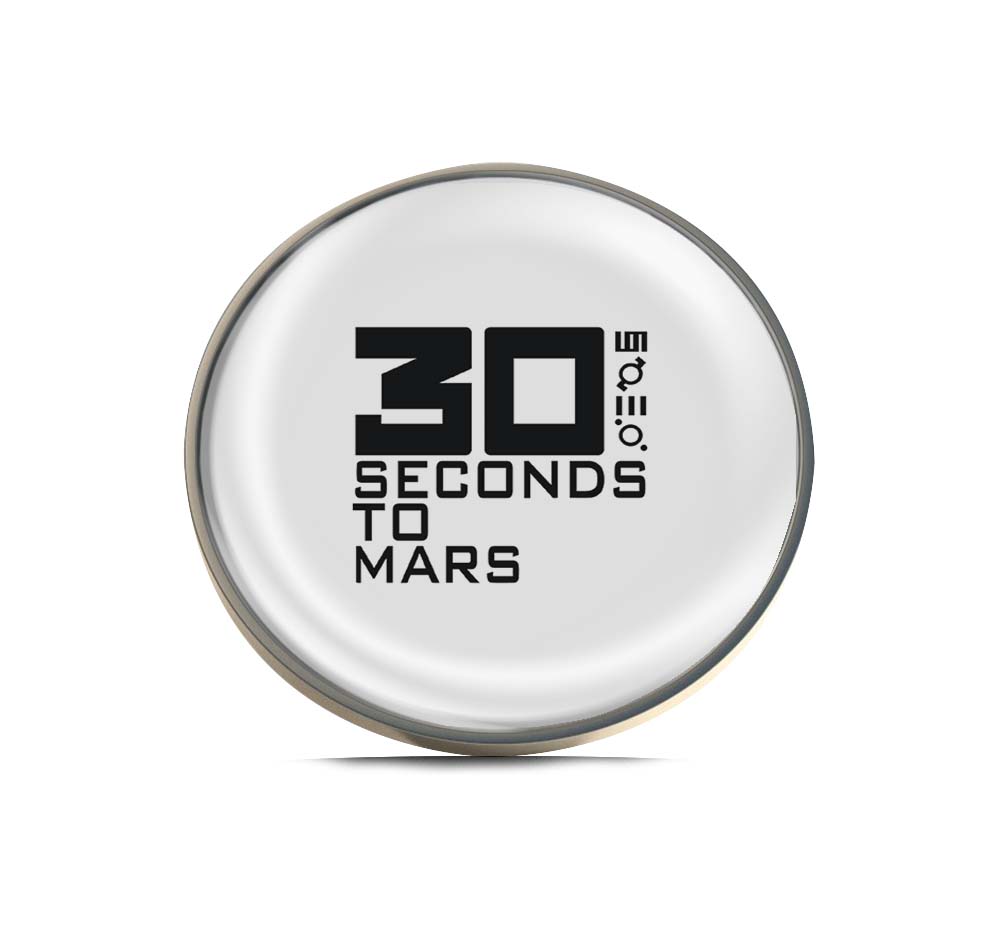 30 Seconds To Mars Limited Edition Lapel Pin Exclusive Metal Brooch Badge Accessories For Backpack, Clothes, Hats | Cute Gifts and Collectibles