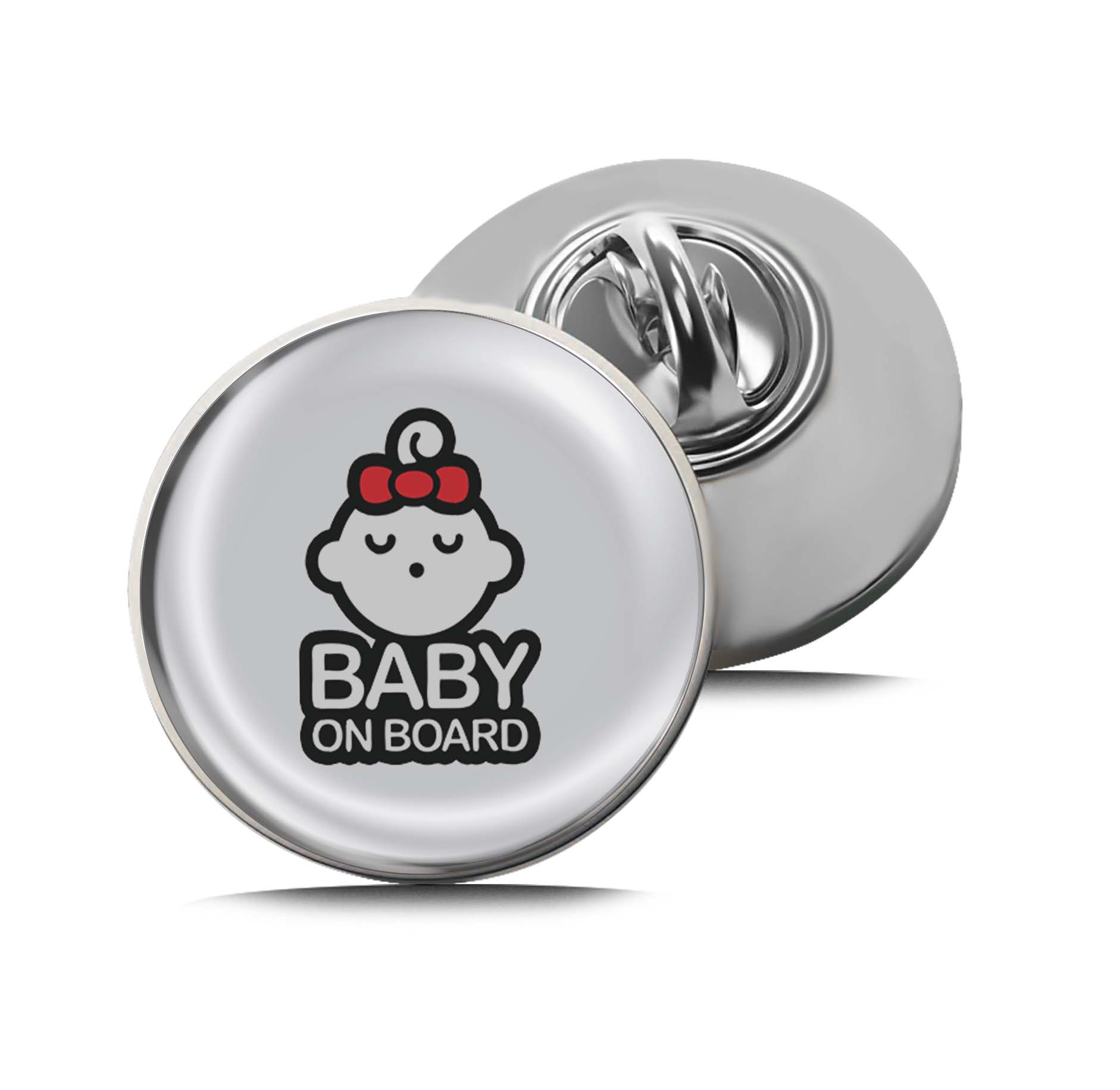 Baby On Board Limited Edition Lapel Pin Exclusive Metal Brooch Badge Accessories For Backpack, Clothes, Hats | Cute Gifts and Collectibles