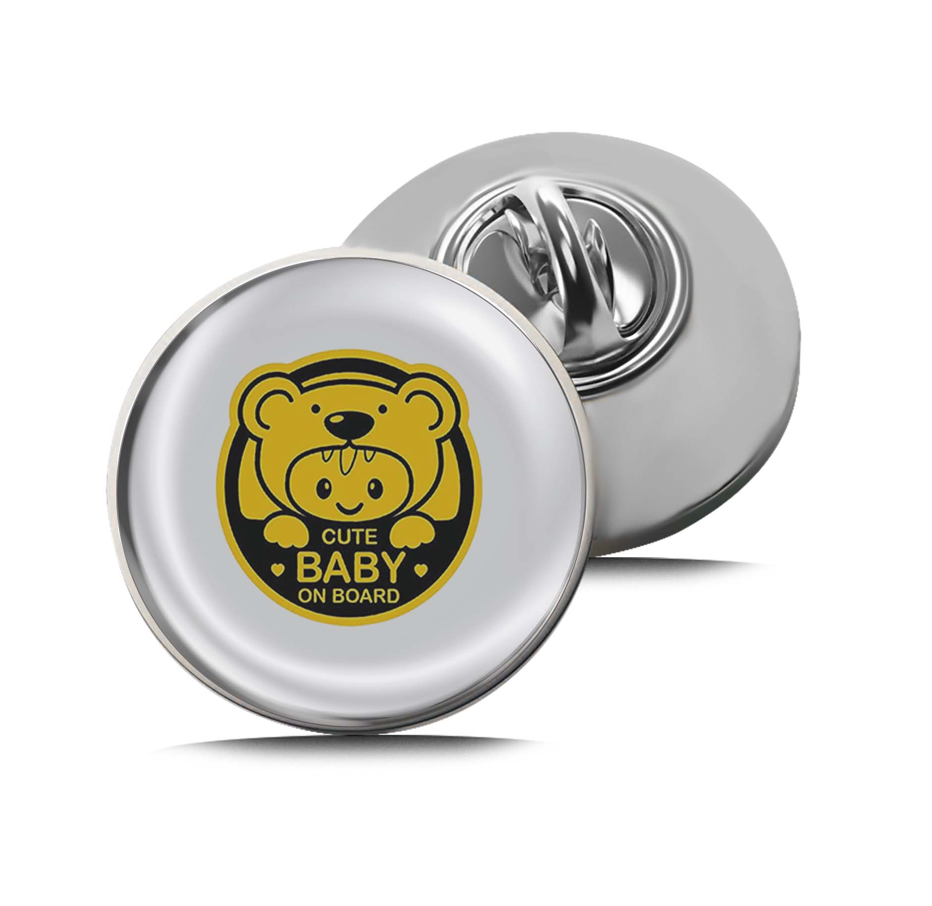 Cute Baby On Board Limited Edition Lapel Pin Exclusive Metal Brooch Badge Accessories For Backpack, Clothes, Hats | Cute Gifts and Collectibles