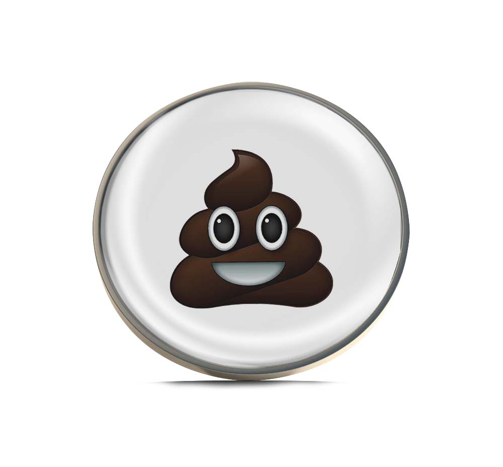 Poop Emoji Limited Edition Lapel Pin Exclusive Metal Brooch Badge Accessories For Backpack, Clothes, Hats | Cute Gifts and Collectibles