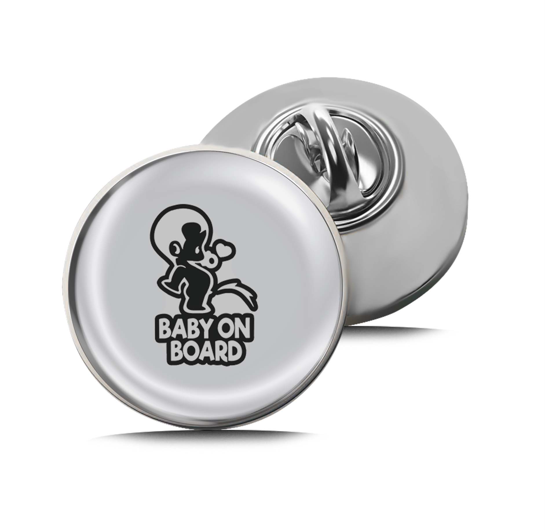 Funny Baby on board Limited Edition Lapel Pin Exclusive Metal Brooch Badge Accessories For Backpack, Clothes, Hats | Cute Gifts and Collectibles