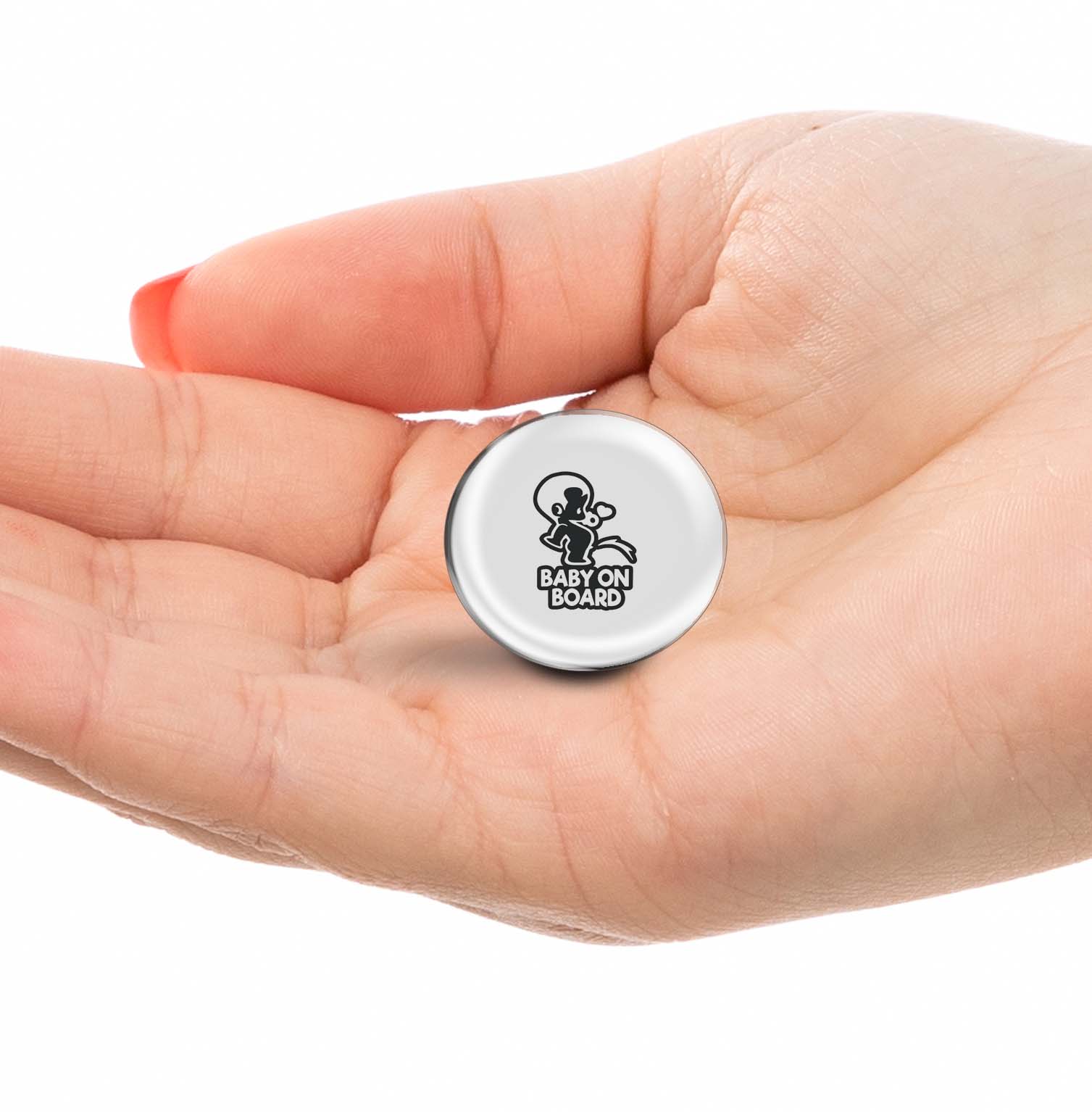 Funny Baby on board Limited Edition Lapel Pin Exclusive Metal Brooch Badge Accessories For Backpack, Clothes, Hats | Cute Gifts and Collectibles