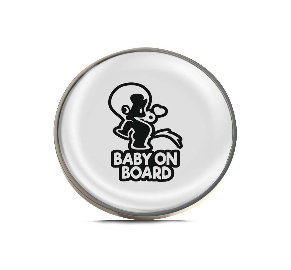 Funny Baby on board Limited Edition Lapel Pin Exclusive Metal Brooch Badge Accessories For Backpack, Clothes, Hats | Cute Gifts and Collectibles