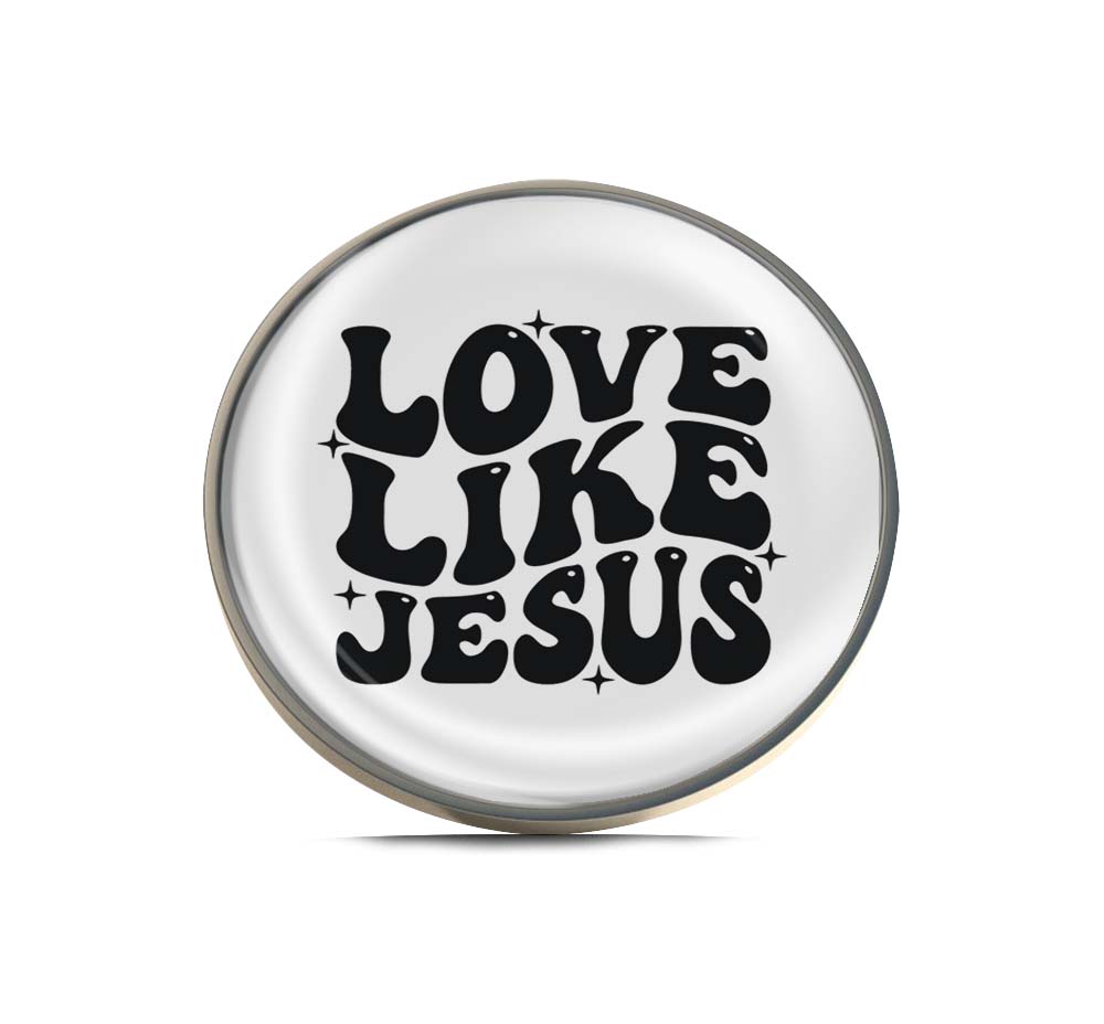 Love Like Jesus Limited Edition Lapel Pin Exclusive Metal Brooch Badge Accessories For Backpack, Clothes, Hats | Cute Gifts and Collectibles