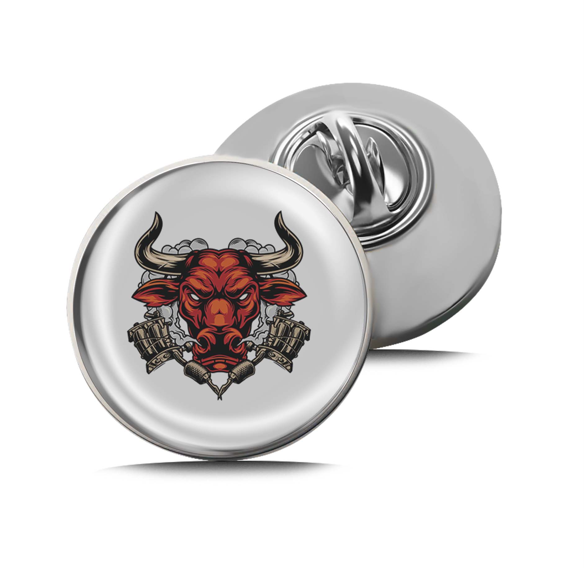 Angry Bull Limited Edition Lapel Pin Exclusive Metal Brooch Badge Accessories For Backpack, Clothes, Hats | Cute Gifts and Collectibles